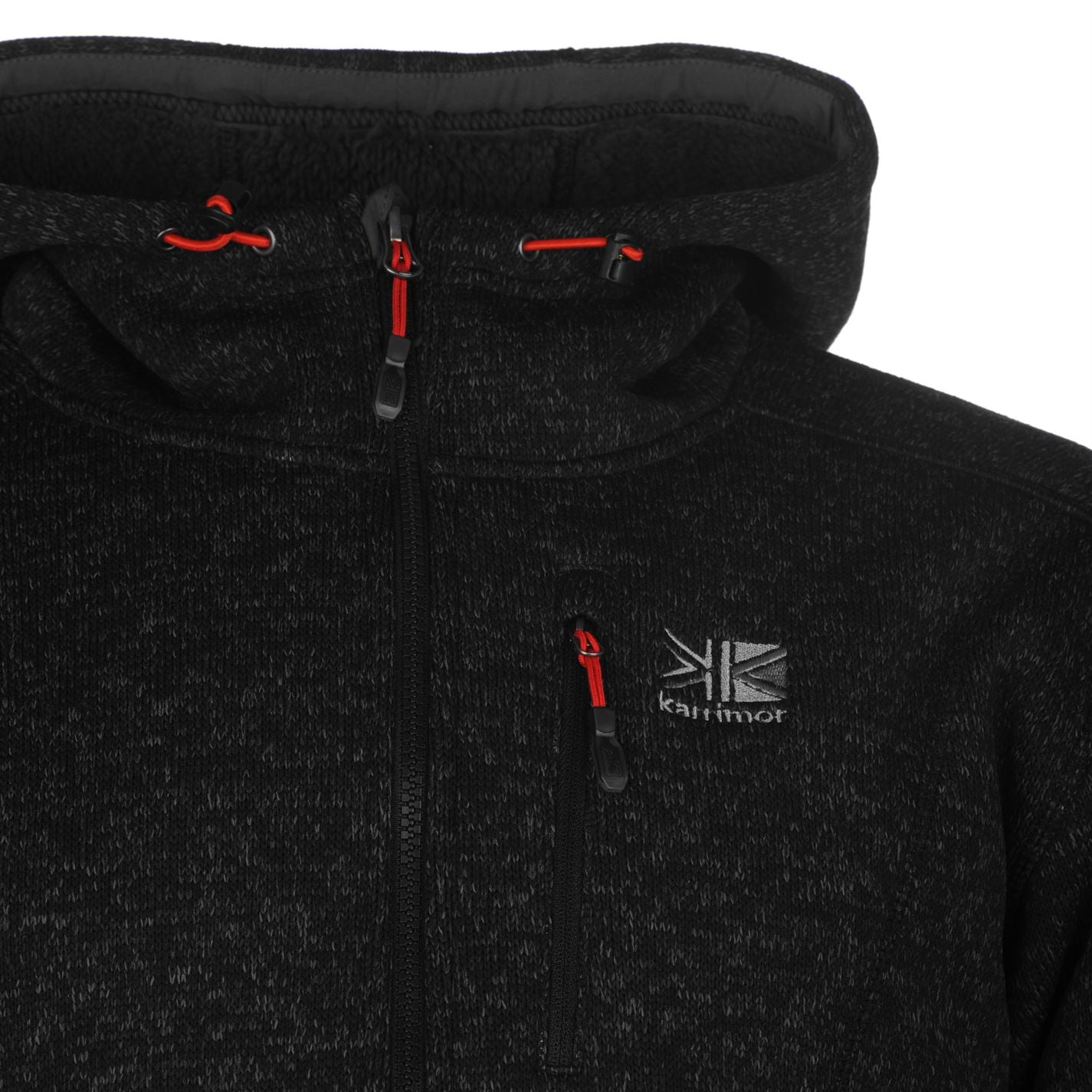 Karrimor Mens Chin Guard Hoody Full Zip Hoodie Long Sleeve Hooded Casual Top Karrimor Mens Chin Guard Hoody Full Zip Hoodie Long Sleeve Hooded Casual Top