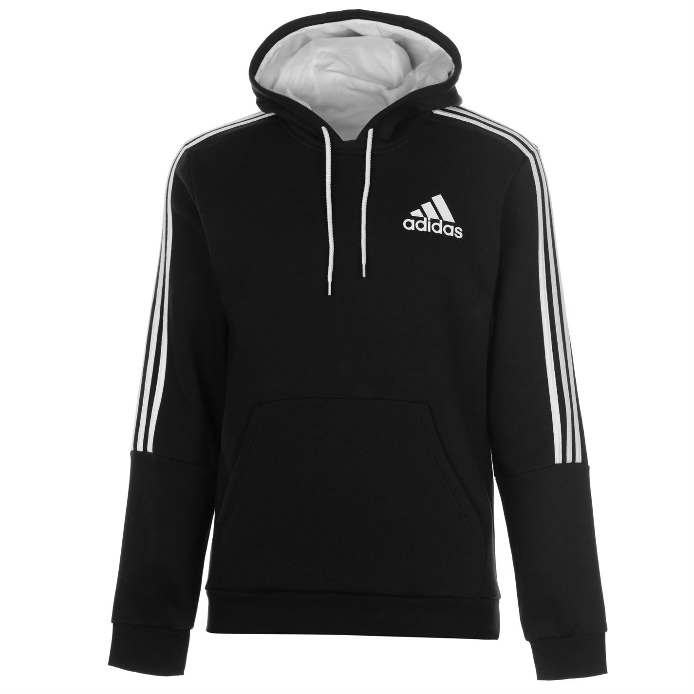 adidas Mens 3S Logo Hoody OTH Hoodie Long Sleeve Hooded Casual Top adidas Mens 3S Logo Hoody OTH Hoodie Long Sleeve Hooded Casual Top