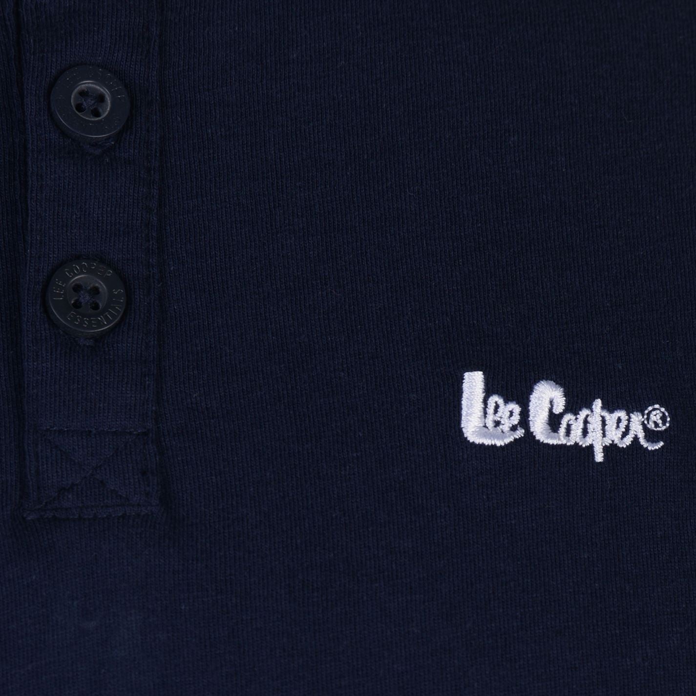 Lee Cooper Mens Essentials 3 Button T Shirt Crew Neck Tee Top Short Sleeve Lee Cooper Mens Essentials 3 Button T Shirt Crew Neck Tee Top Short Sleeve