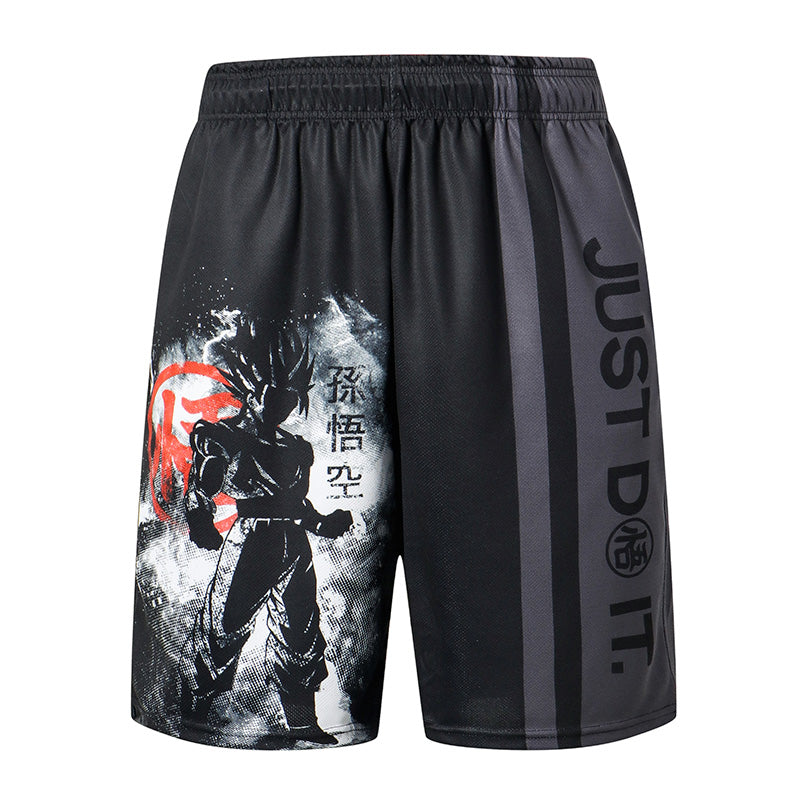2019 New Dragon Ball Loose Sport Shorts Men Cool Summer Basketball Short Pants Hot Sale Sweatpants No belt 2019 New Dragon Ball Loose Sport Shorts Men Cool Summer Basketball Short Pants Hot Sale Sweatpants No belt