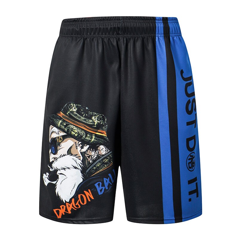 2019 New Dragon Ball Loose Sport Shorts Men Cool Summer Basketball Short Pants Hot Sale Sweatpants No belt 2019 New Dragon Ball Loose Sport Shorts Men Cool Summer Basketball Short Pants Hot Sale Sweatpants No belt