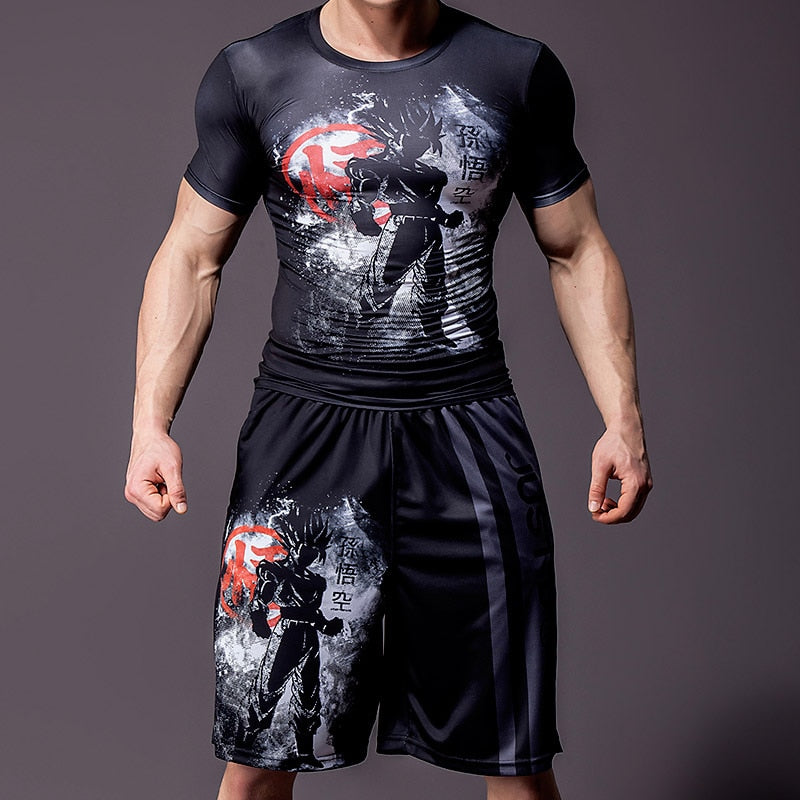 2019 New Dragon Ball Loose Sport Shorts Men Cool Summer Basketball Short Pants Hot Sale Sweatpants No belt 2019 New Dragon Ball Loose Sport Shorts Men Cool Summer Basketball Short Pants Hot Sale Sweatpants No belt