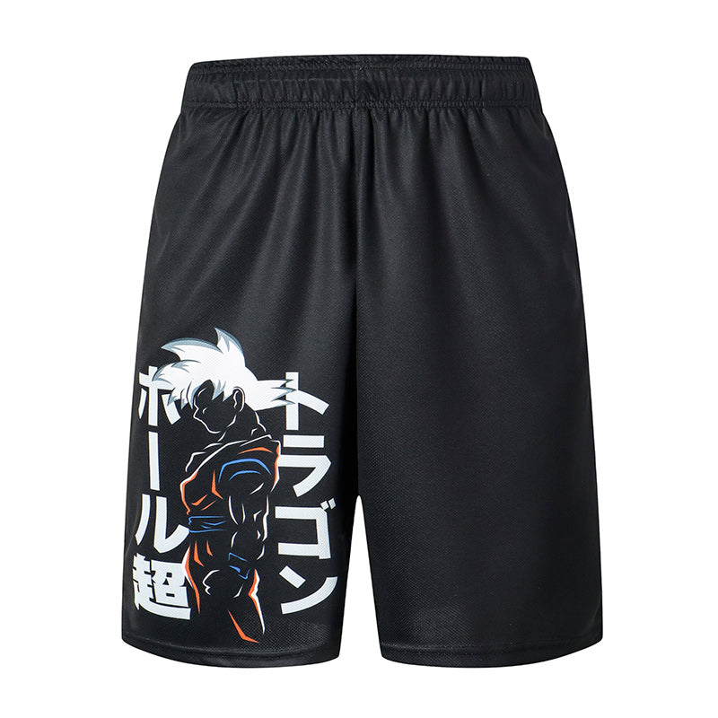 2019 New Dragon Ball Loose Sport Shorts Men Cool Summer Basketball Short Pants Hot Sale Sweatpants No belt 2019 New Dragon Ball Loose Sport Shorts Men Cool Summer Basketball Short Pants Hot Sale Sweatpants No belt