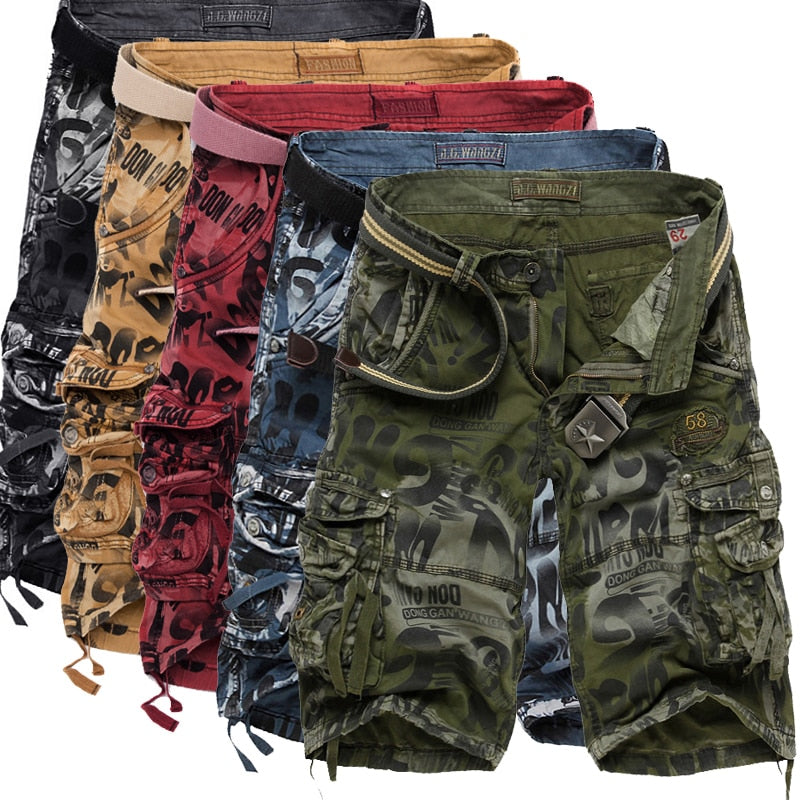 2019 Summer New Large Size 29-40 Loose Mens Military Cargo Shorts Army Camouflage Shorts 2019 Summer New Large Size 29-40 Loose Mens Military Cargo Shorts Army Camouflage Shorts