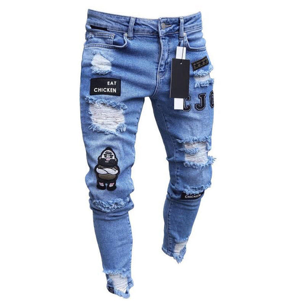 Mjg best sale destroyed denim