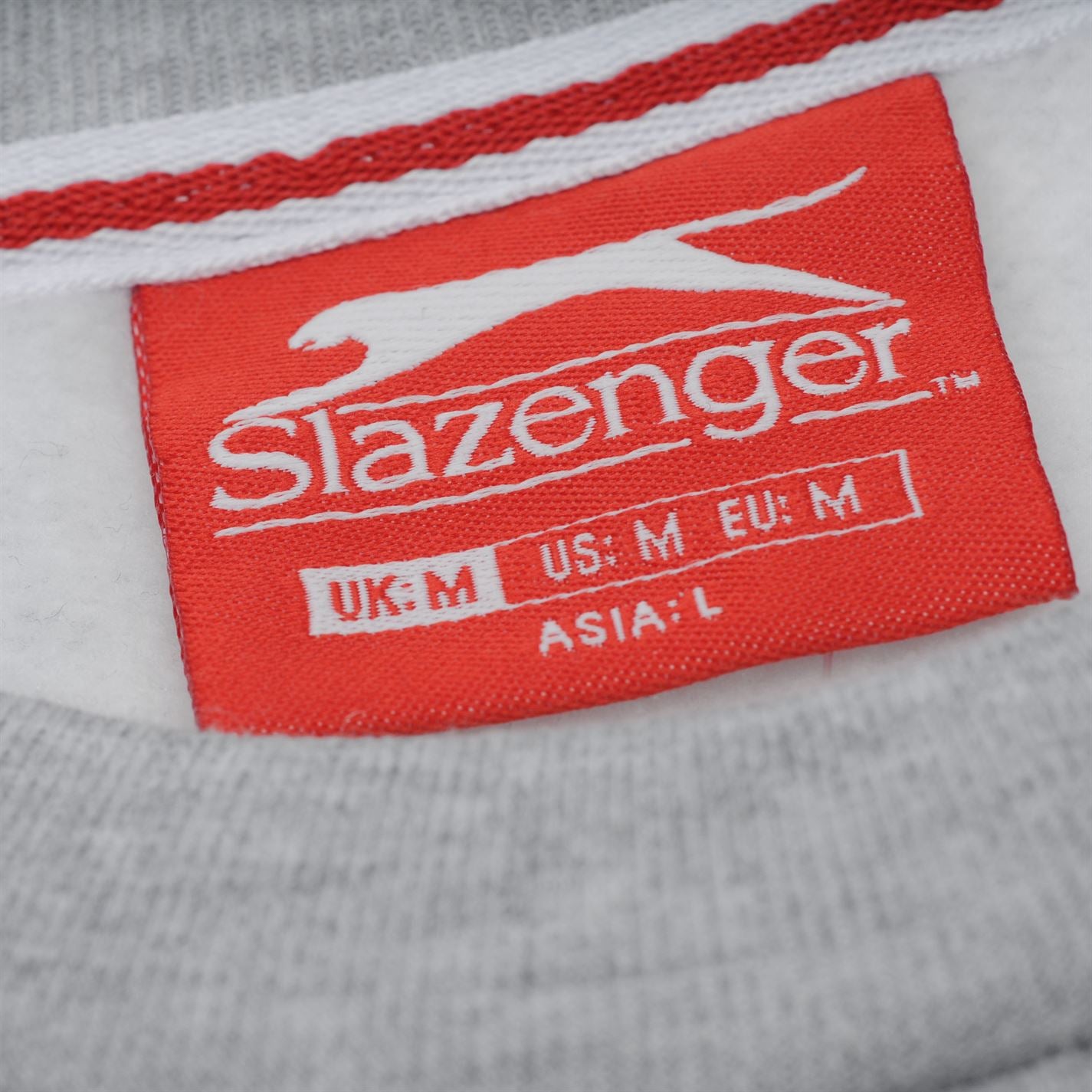 Slazenger Mens SL Fleece Crew Sweater Jumper Pullover Long Sleeve Neck Slazenger Mens SL Fleece Crew Sweater Jumper Pullover Long Sleeve Neck