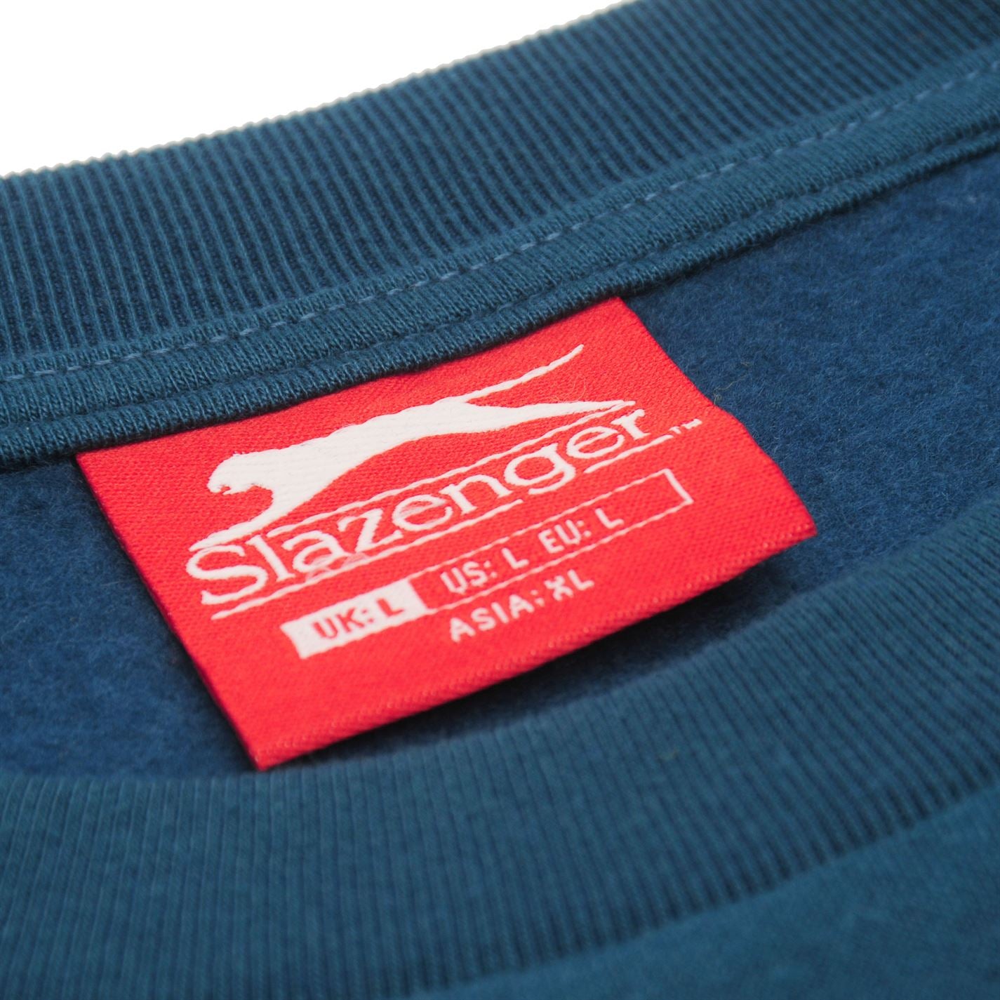 Slazenger Mens SL Fleece Crew Sweater Jumper Pullover Long Sleeve Neck Slazenger Mens SL Fleece Crew Sweater Jumper Pullover Long Sleeve Neck