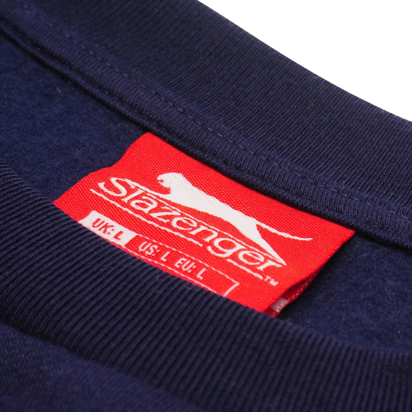 Slazenger Mens SL Fleece Crew Sweater Jumper Pullover Long Sleeve Neck Slazenger Mens SL Fleece Crew Sweater Jumper Pullover Long Sleeve Neck