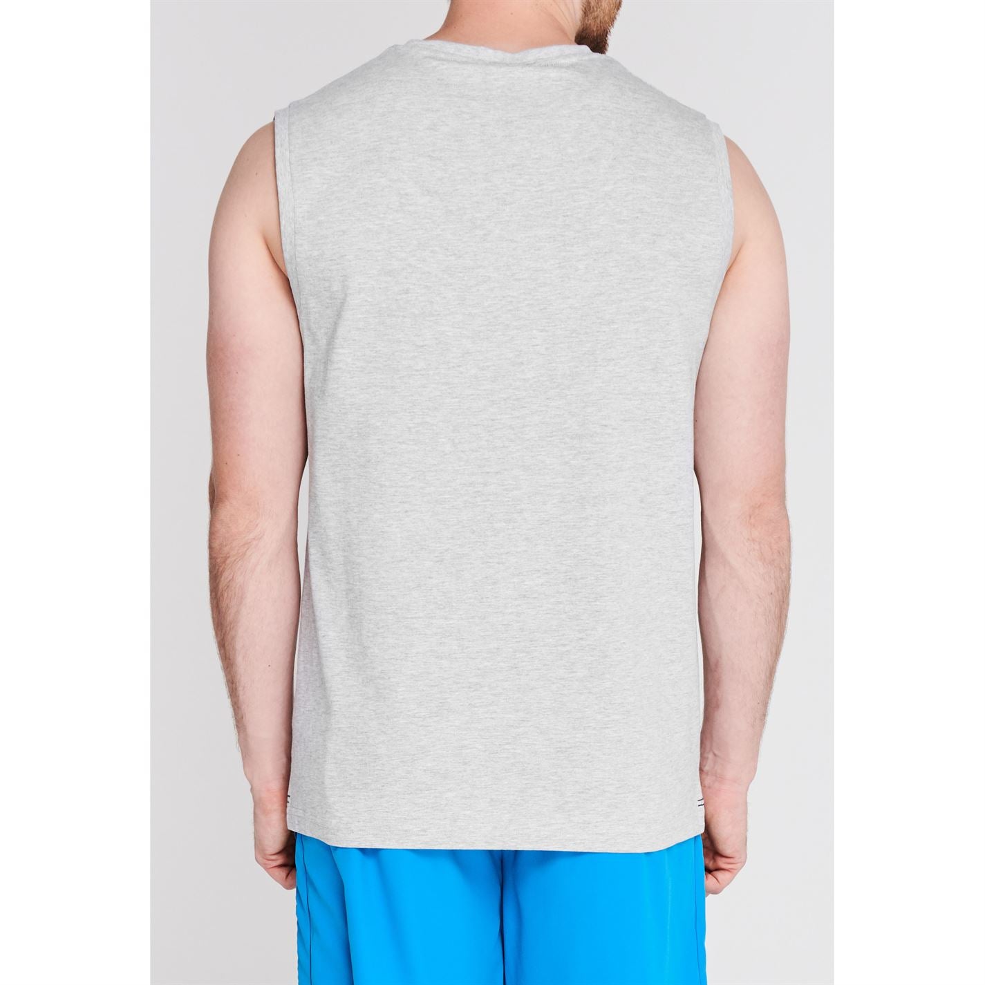 Slazenger Mens Sleeveless T Shirt Tee Top Round Neck Cotton Slazenger Mens Sleeveless T Shirt Tee Top Round Neck Cotton