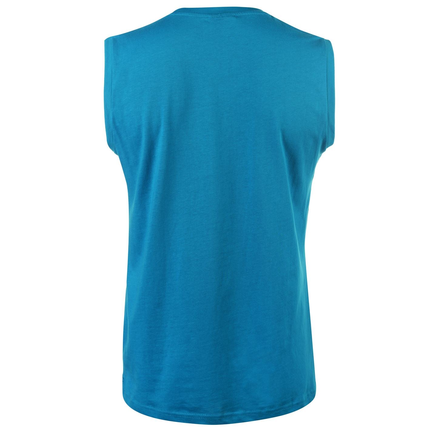 Slazenger Mens Sleeveless T Shirt Tee Top Round Neck Cotton Slazenger Mens Sleeveless T Shirt Tee Top Round Neck Cotton