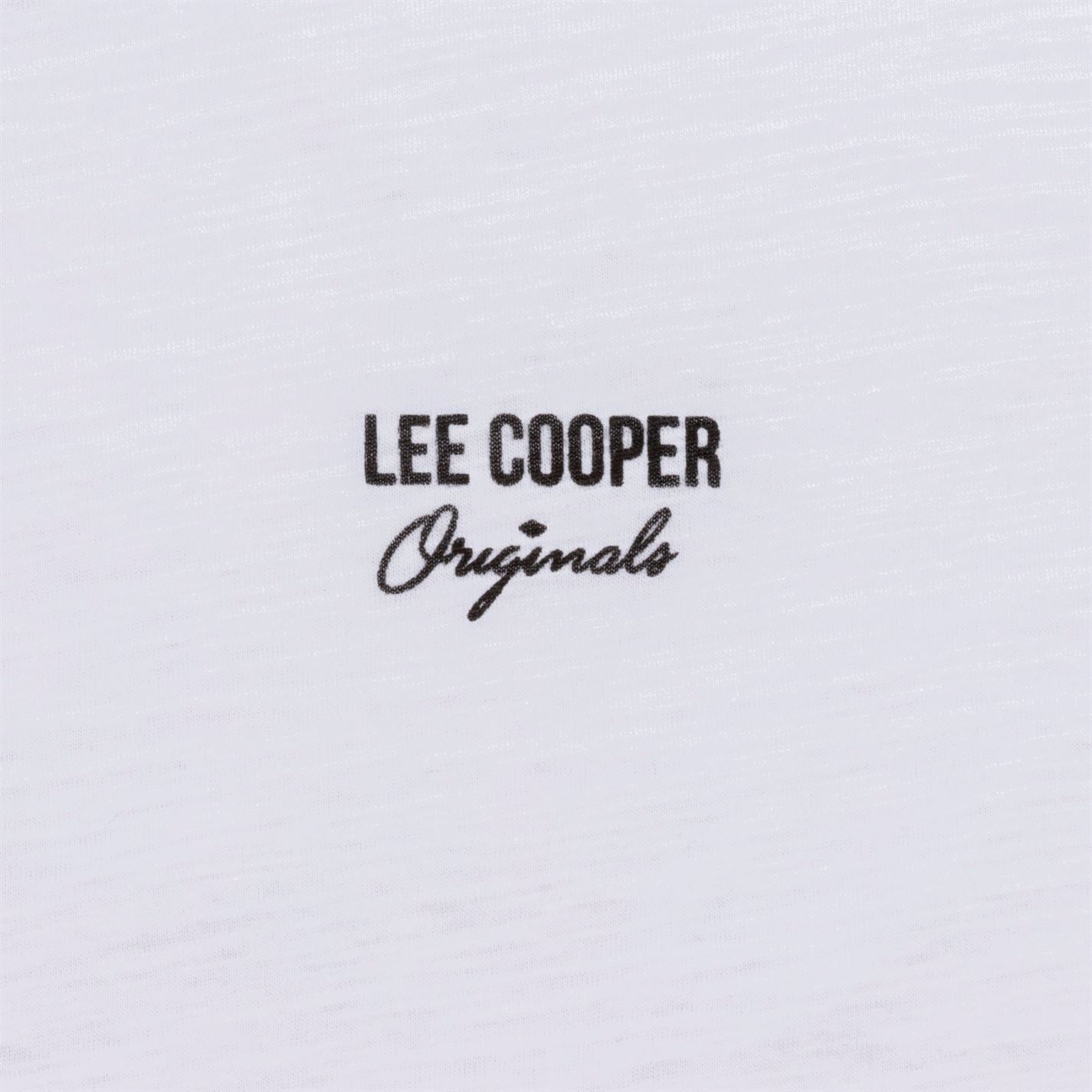 Lee Cooper Slub T Shirt Mens Gents Crew Neck Tee Top Short Sleeve Cotton Lee Cooper Slub T Shirt Mens Gents Crew Neck Tee Top Short Sleeve Cotton