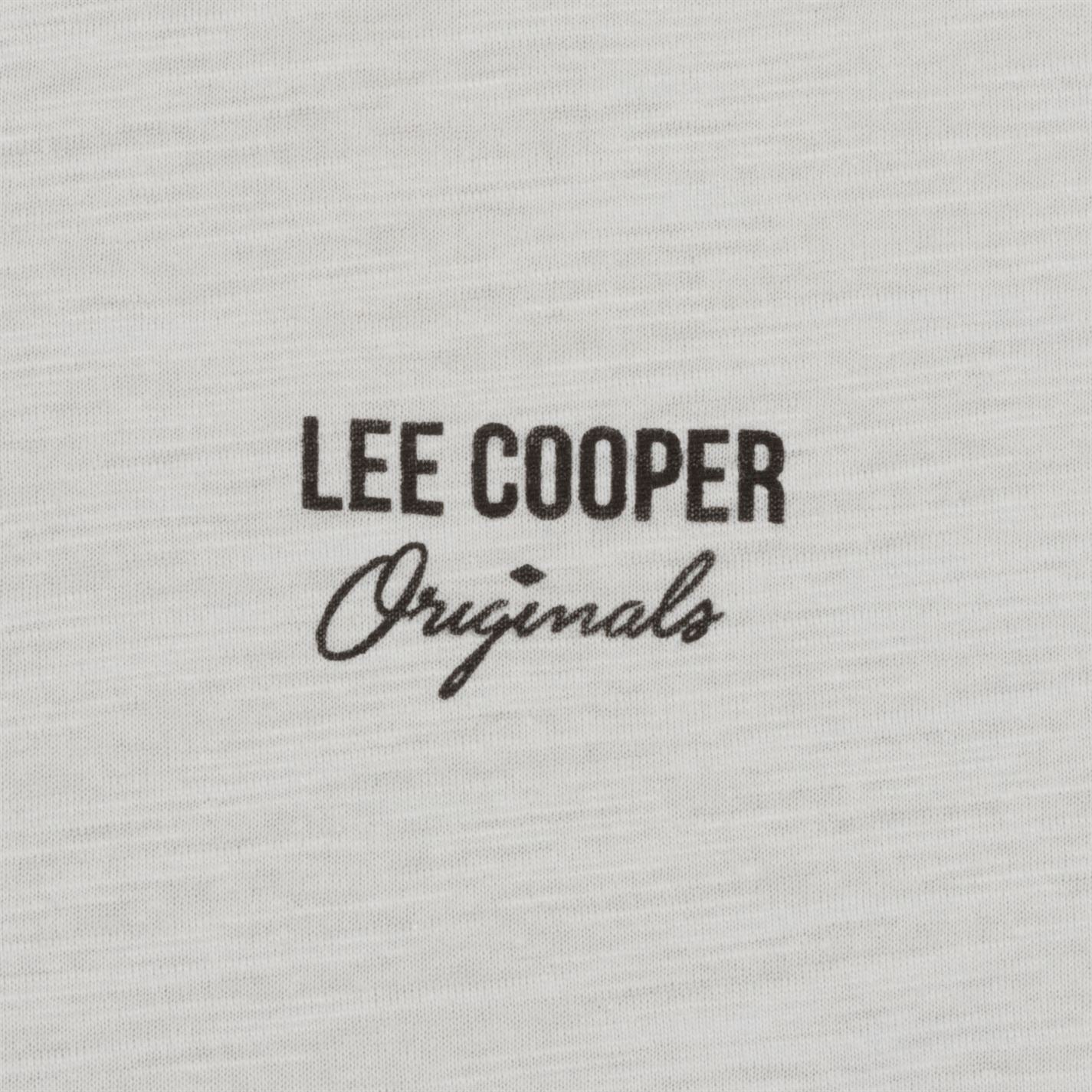Lee Cooper Slub T Shirt Mens Gents Crew Neck Tee Top Short Sleeve Cotton Lee Cooper Slub T Shirt Mens Gents Crew Neck Tee Top Short Sleeve Cotton