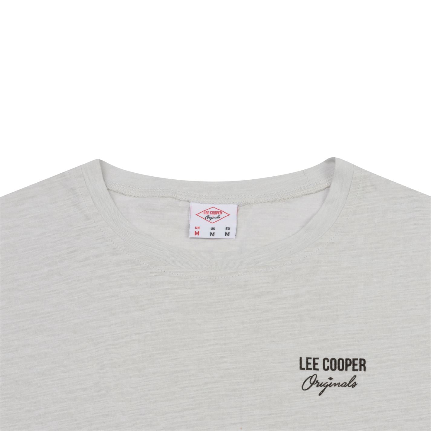 Lee Cooper Slub T Shirt Mens Gents Crew Neck Tee Top Short Sleeve Cotton Lee Cooper Slub T Shirt Mens Gents Crew Neck Tee Top Short Sleeve Cotton