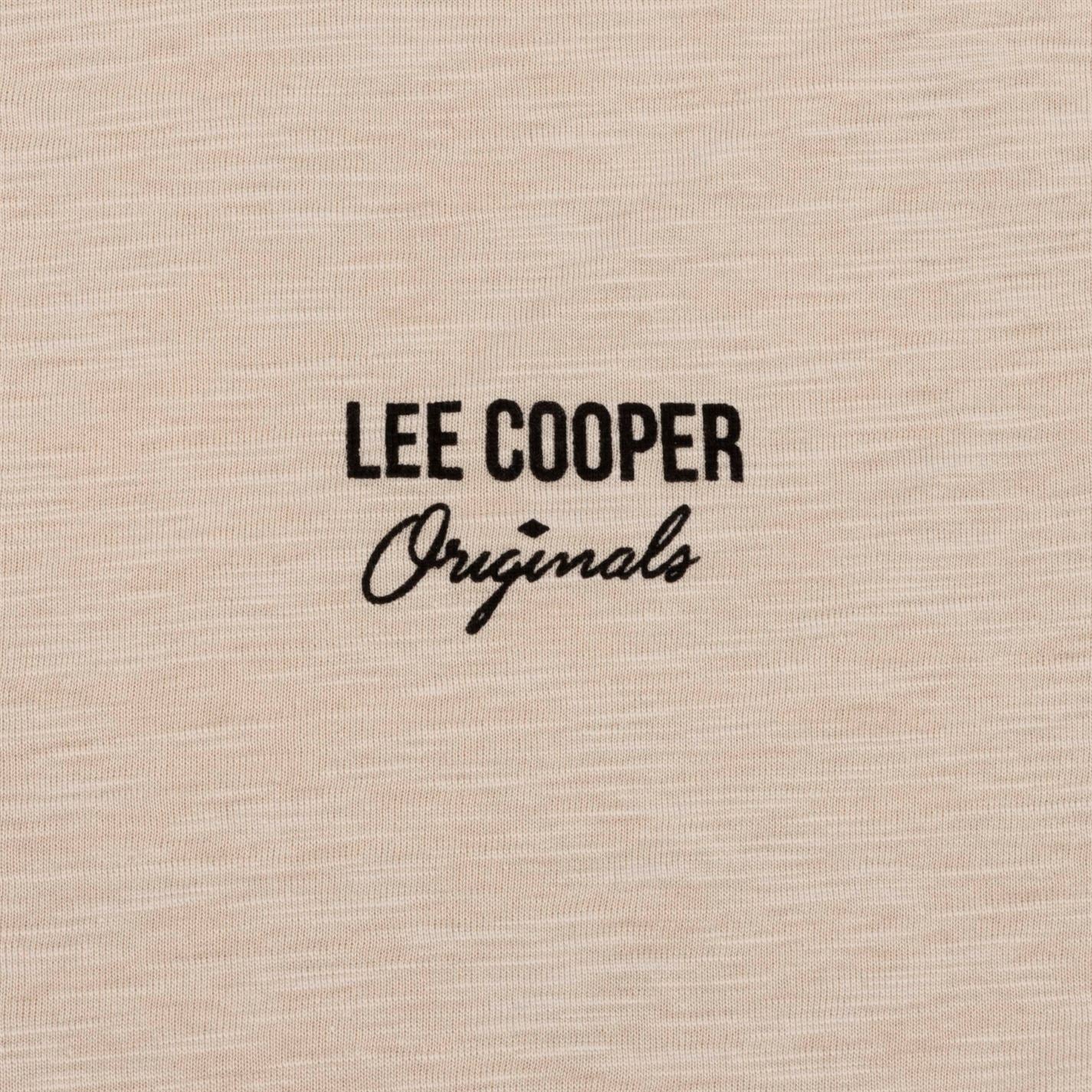 Lee Cooper Slub T Shirt Mens Gents Crew Neck Tee Top Short Sleeve Cotton Lee Cooper Slub T Shirt Mens Gents Crew Neck Tee Top Short Sleeve Cotton
