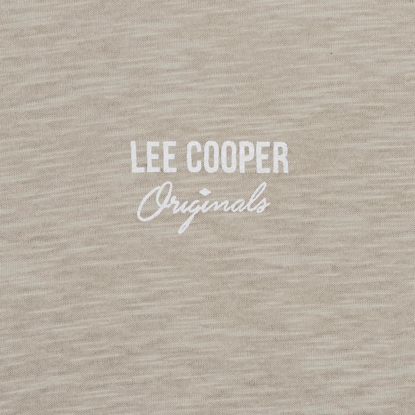 Lee Cooper Slub T Shirt Mens Gents Crew Neck Tee Top Short Sleeve Cotton Lee Cooper Slub T Shirt Mens Gents Crew Neck Tee Top Short Sleeve Cotton