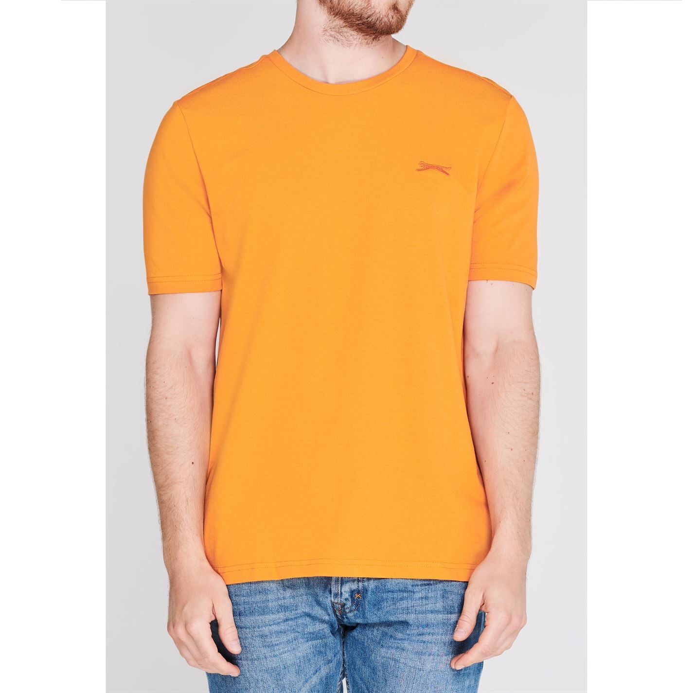 Slazenger Mens Plain T Shirt Crew Neck Tee Top Short Sleeve Lightweight Cotton Slazenger Mens Plain T Shirt Crew Neck Tee Top Short Sleeve Lightweight Cotton