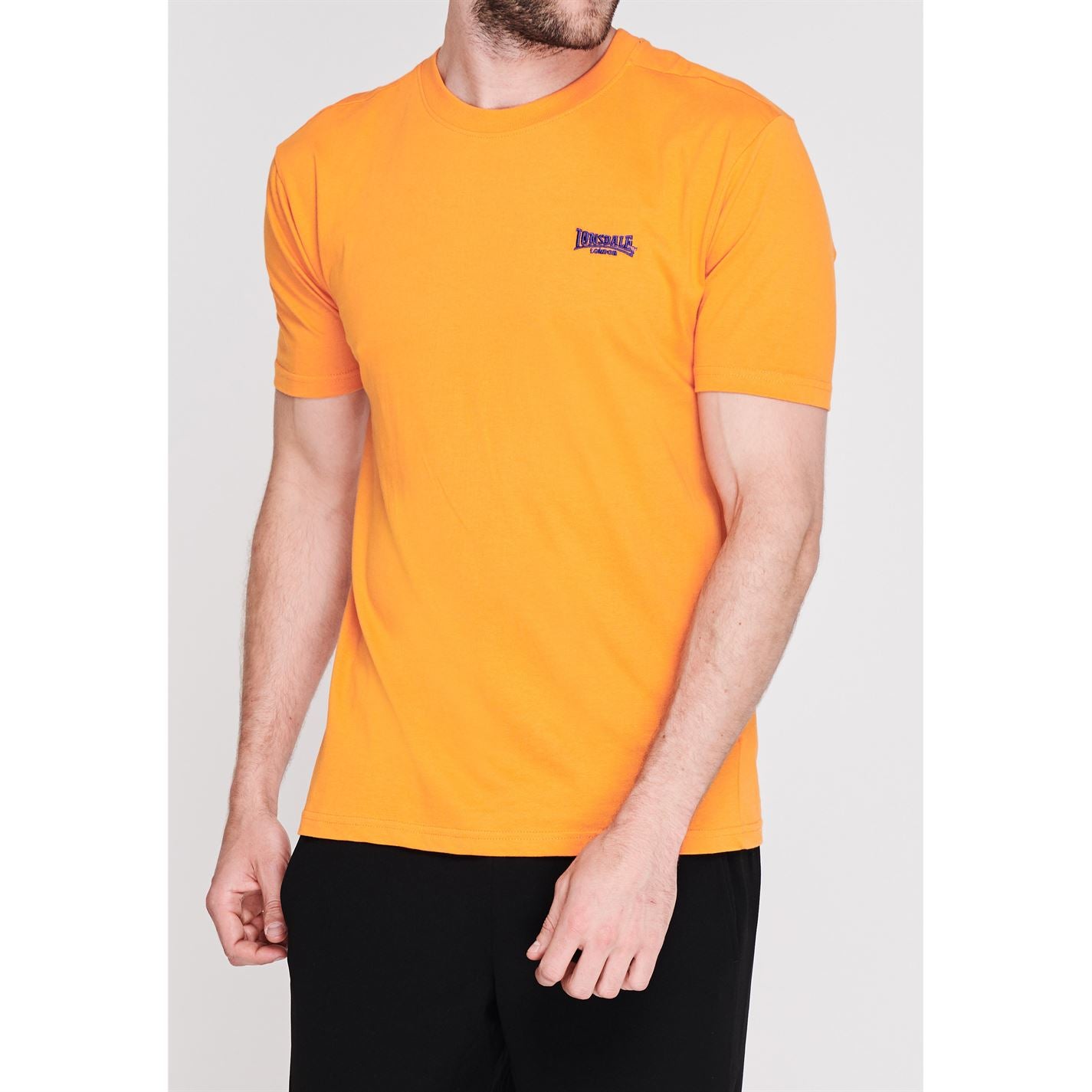 Lonsdale Plain Tee Mens Gents Crew Neck Shirt Short Sleeve Lightweight Cotton Lonsdale Plain Tee Mens Gents Crew Neck Shirt Short Sleeve Lightweight Cotton