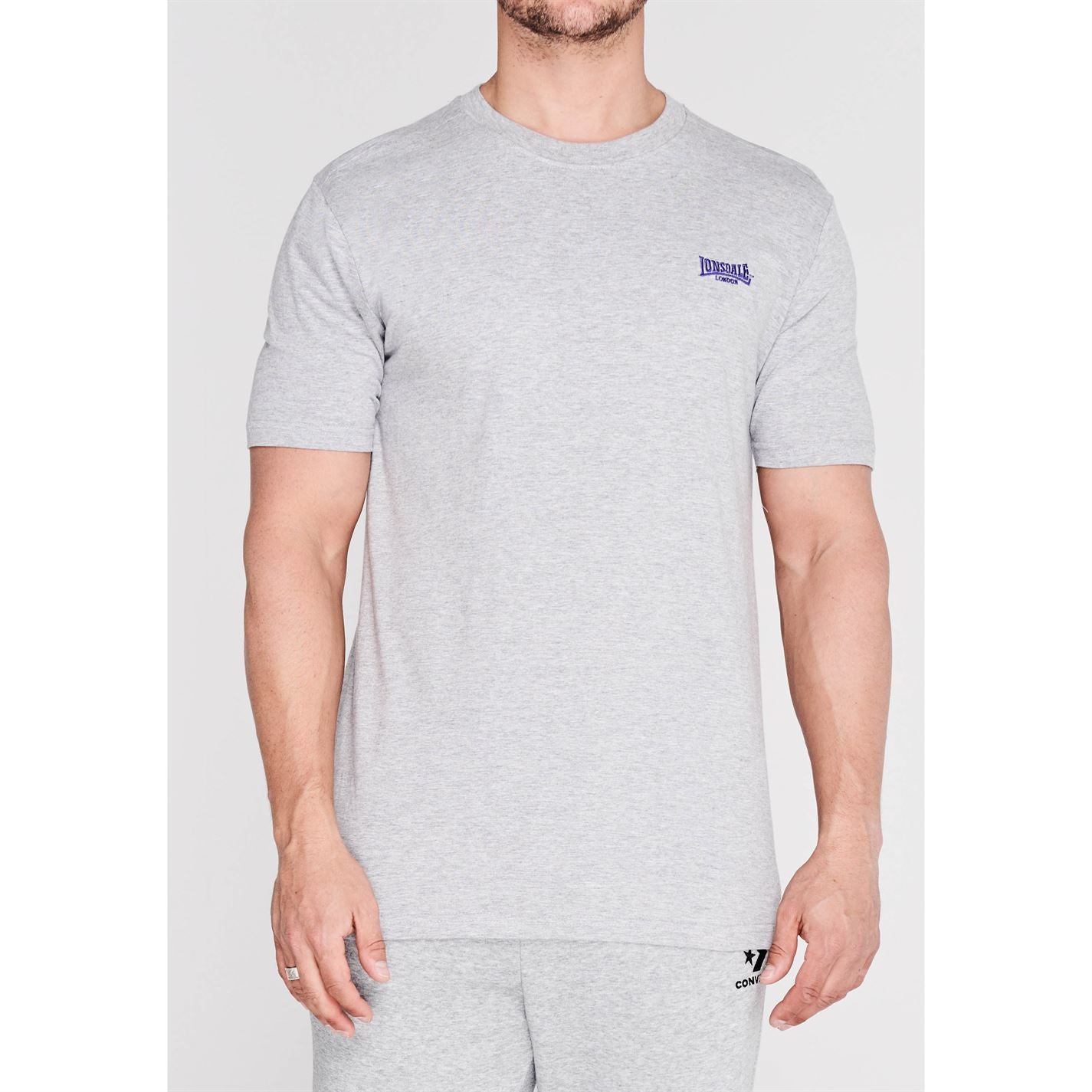 Lonsdale Plain Tee Mens Gents Crew Neck Shirt Short Sleeve Lightweight Cotton Lonsdale Plain Tee Mens Gents Crew Neck Shirt Short Sleeve Lightweight Cotton
