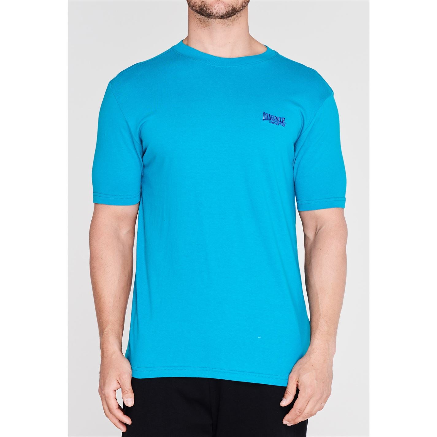 Lonsdale Plain Tee Mens Gents Crew Neck Shirt Short Sleeve Lightweight Cotton Lonsdale Plain Tee Mens Gents Crew Neck Shirt Short Sleeve Lightweight Cotton