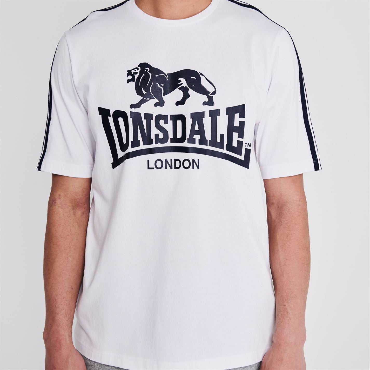 Lonsdale Large Logo T Shirt Mens Gents Crew Neck Tee Top Short Sleeve Lonsdale Large Logo T Shirt Mens Gents Crew Neck Tee Top Short Sleeve