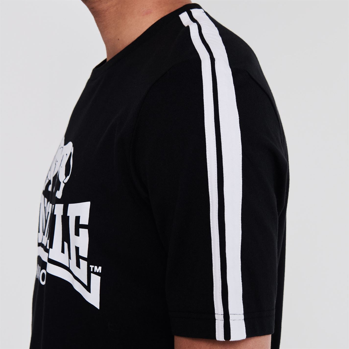 Lonsdale Large Logo T Shirt Mens Gents Crew Neck Tee Top Short Sleeve Lonsdale Large Logo T Shirt Mens Gents Crew Neck Tee Top Short Sleeve