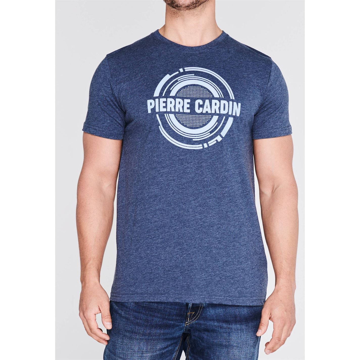 Pierre Cardin Stamp Tee Mens Gents Crew Neck Shirt Short Sleeve Cotton Regular Pierre Cardin Stamp Tee Mens Gents Crew Neck Shirt Short Sleeve Cotton Regular