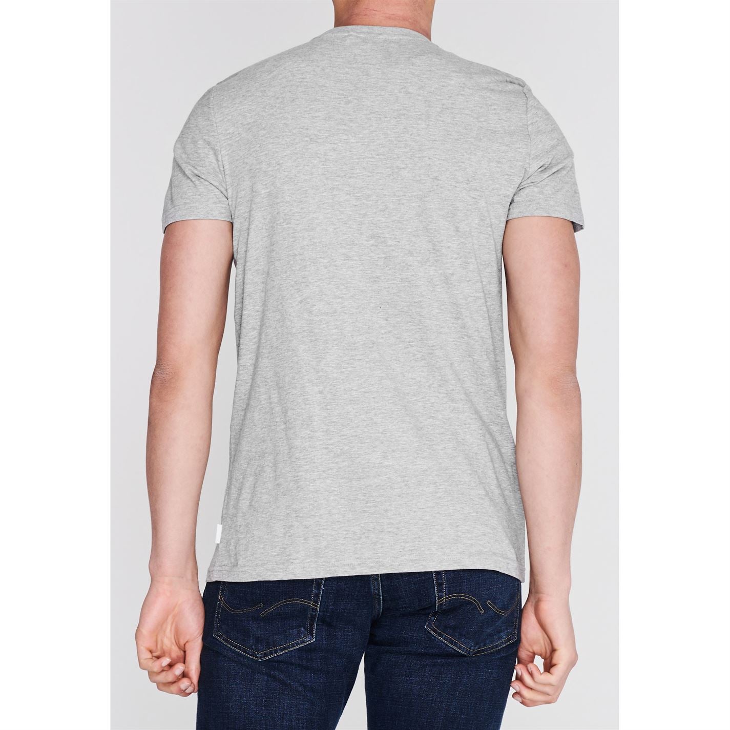 Lee Cooper Denim Co Logo T Shirt Mens Gents Crew Neck Tee Top Short Sleeve Lee Cooper Denim Co Logo T Shirt Mens Gents Crew Neck Tee Top Short Sleeve