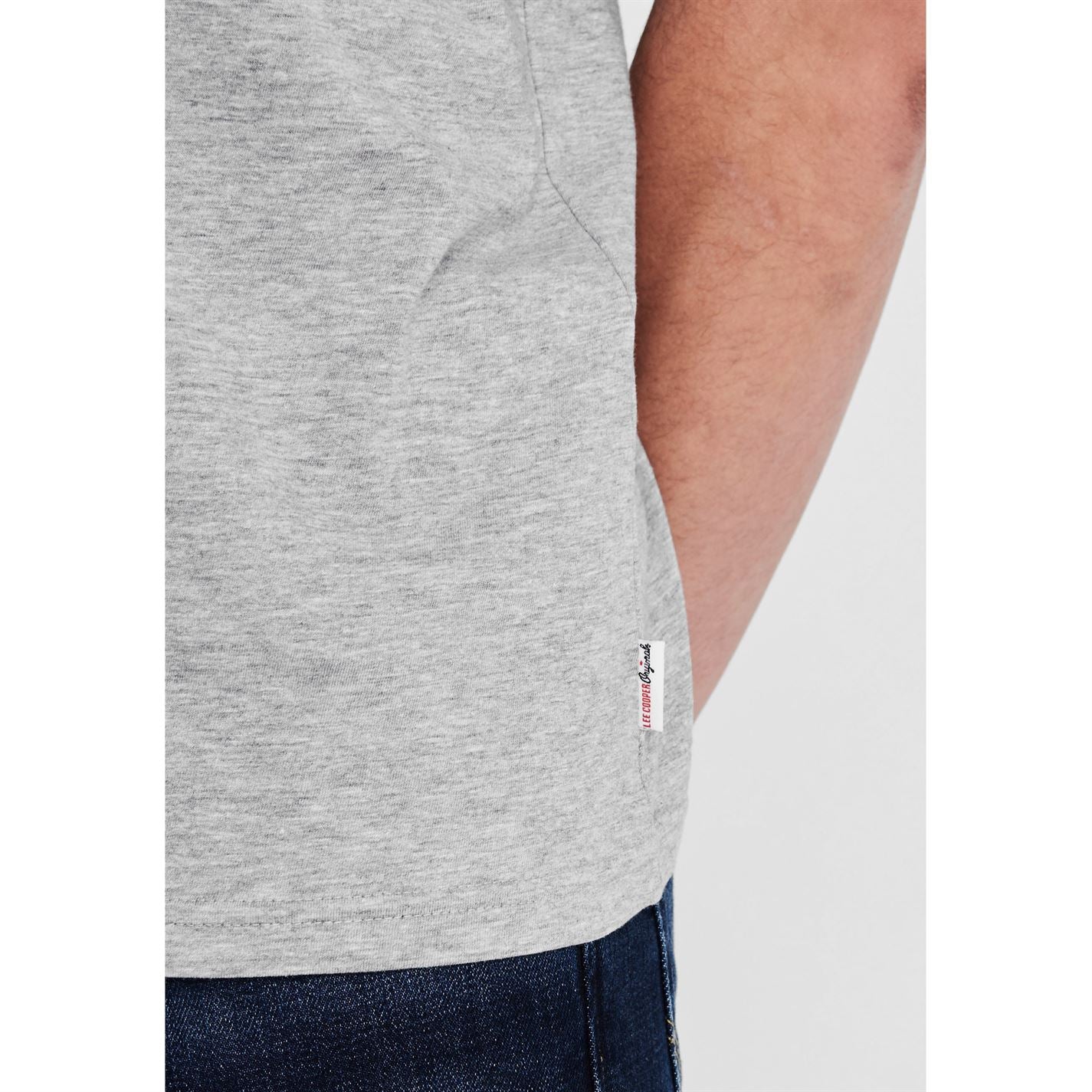Lee Cooper Denim Co Logo T Shirt Mens Gents Crew Neck Tee Top Short Sleeve Lee Cooper Denim Co Logo T Shirt Mens Gents Crew Neck Tee Top Short Sleeve