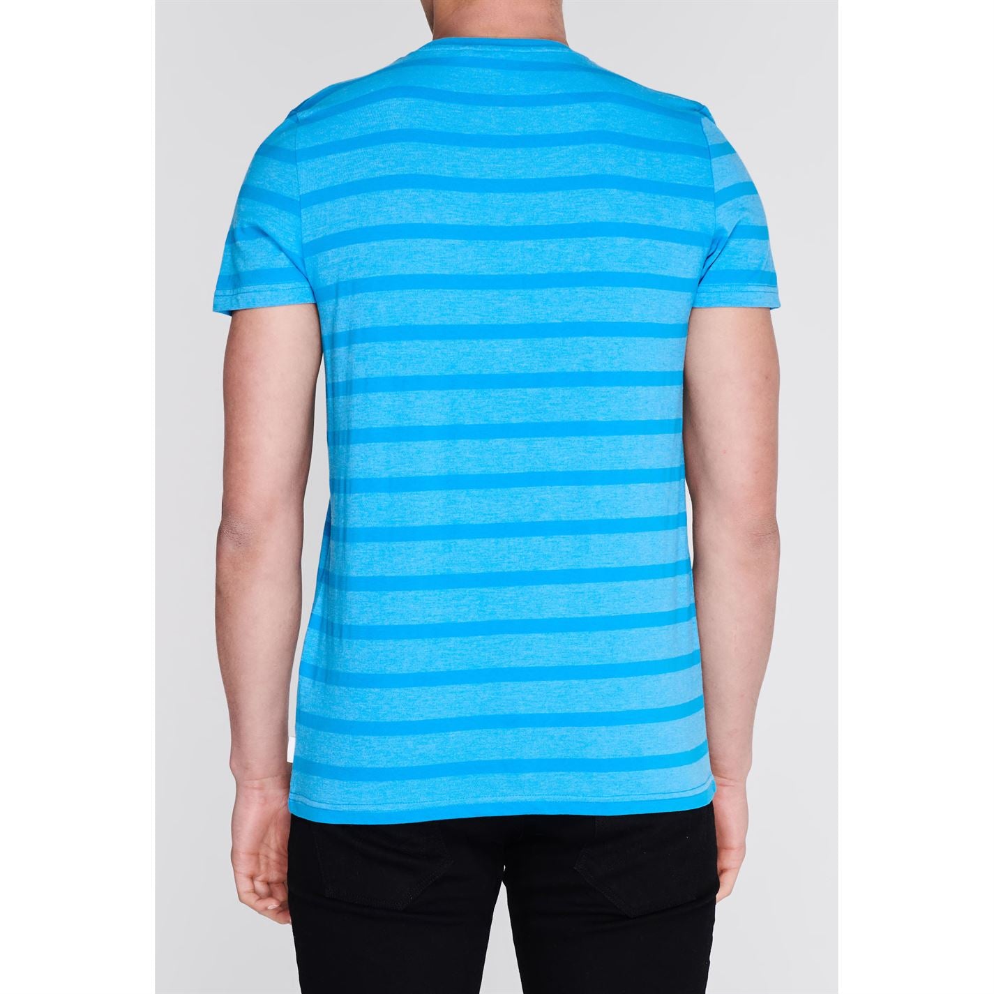 Lee Cooper Stripe Logo T Shirt Mens Gents Crew Neck Tee Top Short Sleeve Cotton Lee Cooper Stripe Logo T Shirt Mens Gents Crew Neck Tee Top Short Sleeve Cotton