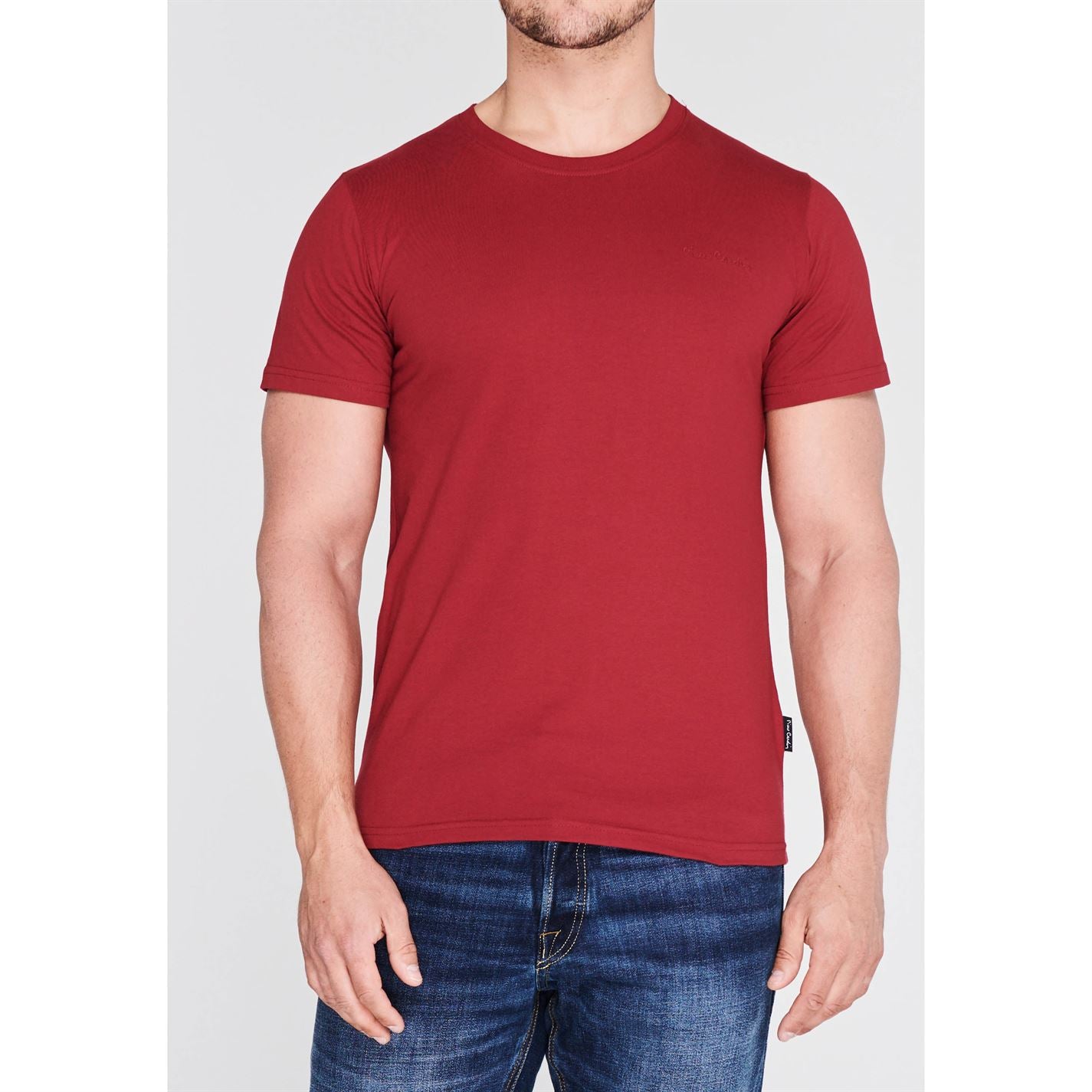 Pierre Cardin Mens Plain T Shirt Crew Neck Tee Top Short Sleeve Cotton Pierre Cardin Mens Plain T Shirt Crew Neck Tee Top Short Sleeve Cotton