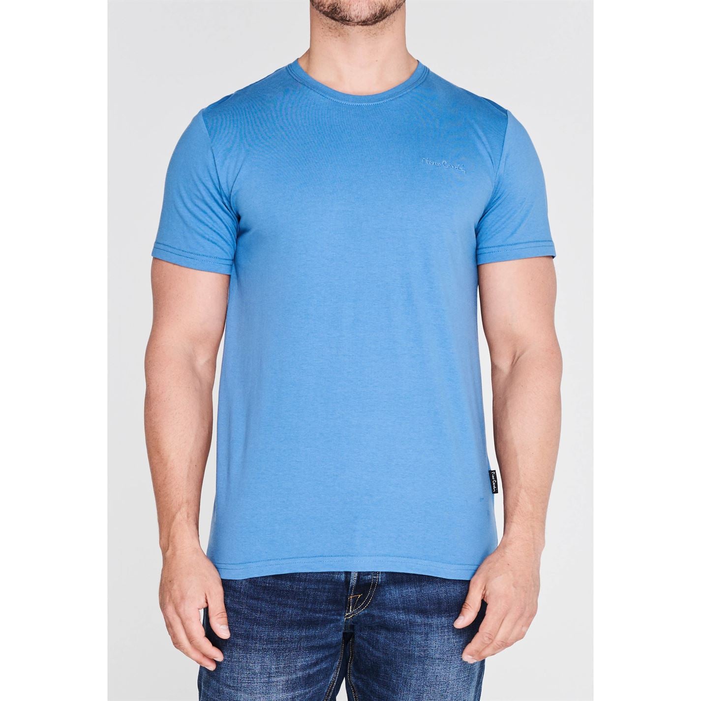 Pierre Cardin Mens Plain T Shirt Crew Neck Tee Top Short Sleeve Cotton Pierre Cardin Mens Plain T Shirt Crew Neck Tee Top Short Sleeve Cotton