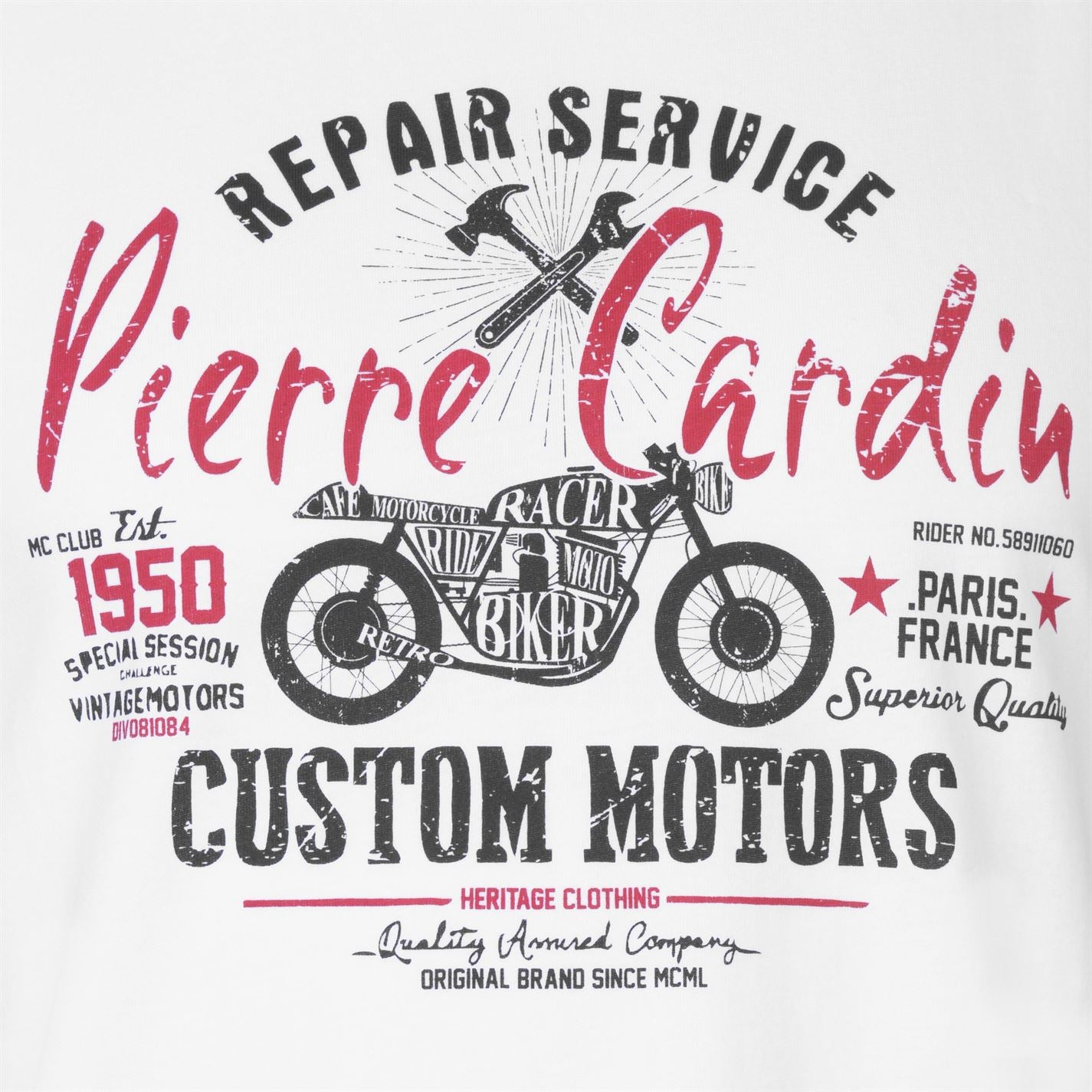 Pierre Cardin Mens Short Sleeve Printed Tee Crew Neck Shirt Cotton Regular Fit Pierre Cardin Mens Short Sleeve Printed Tee Crew Neck Shirt Cotton Regular Fit