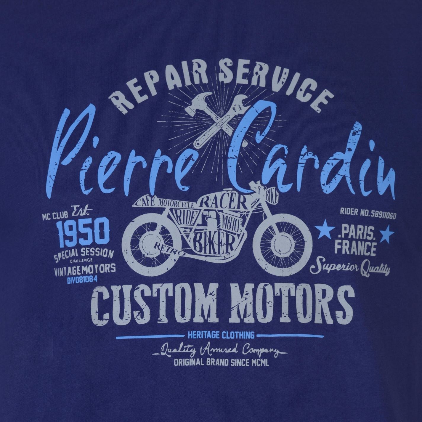 Pierre Cardin Mens Short Sleeve Printed Tee Crew Neck Shirt Cotton Regular Fit Pierre Cardin Mens Short Sleeve Printed Tee Crew Neck Shirt Cotton Regular Fit