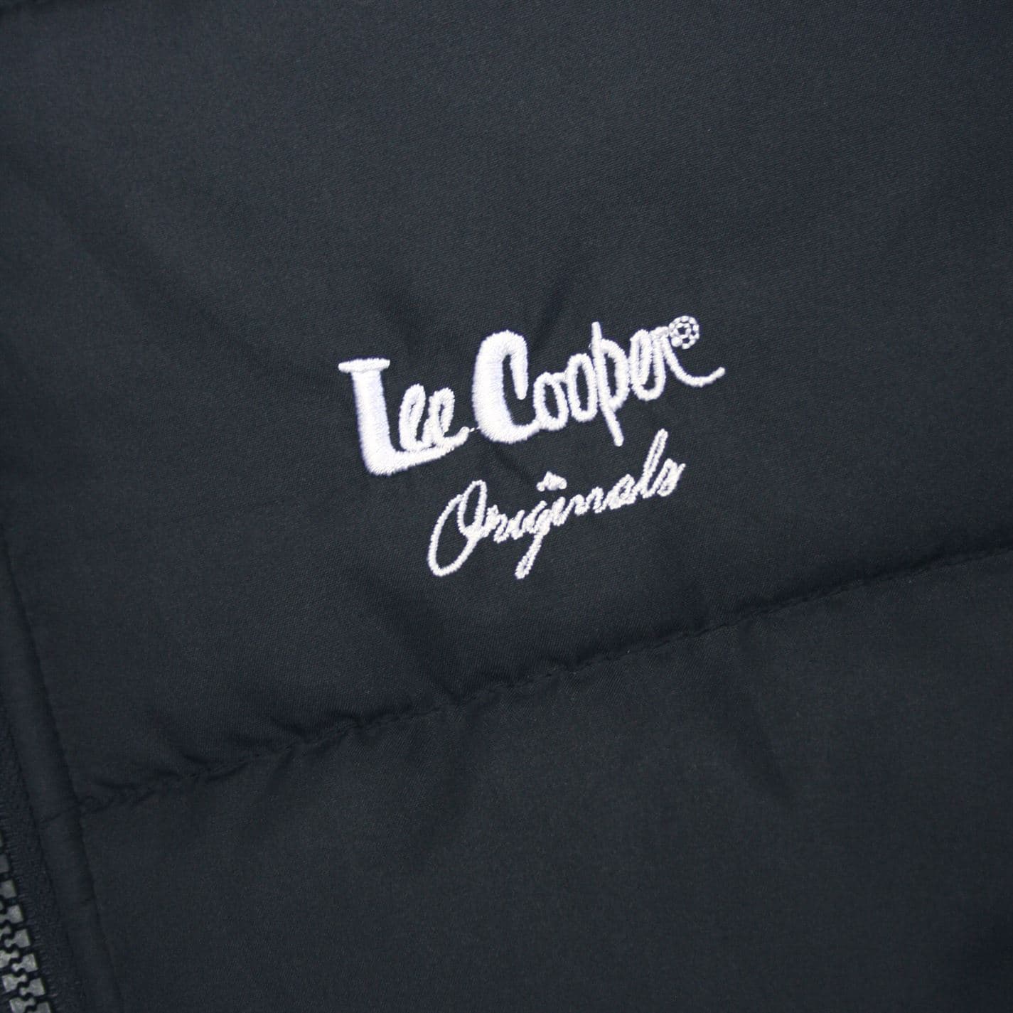 Lee Cooper Mens Padded Jacket Puffer Coat Top Long Sleeve Zip Full Elasticated Lee Cooper Mens Padded Jacket Puffer Coat Top Long Sleeve Zip Full Elasticated