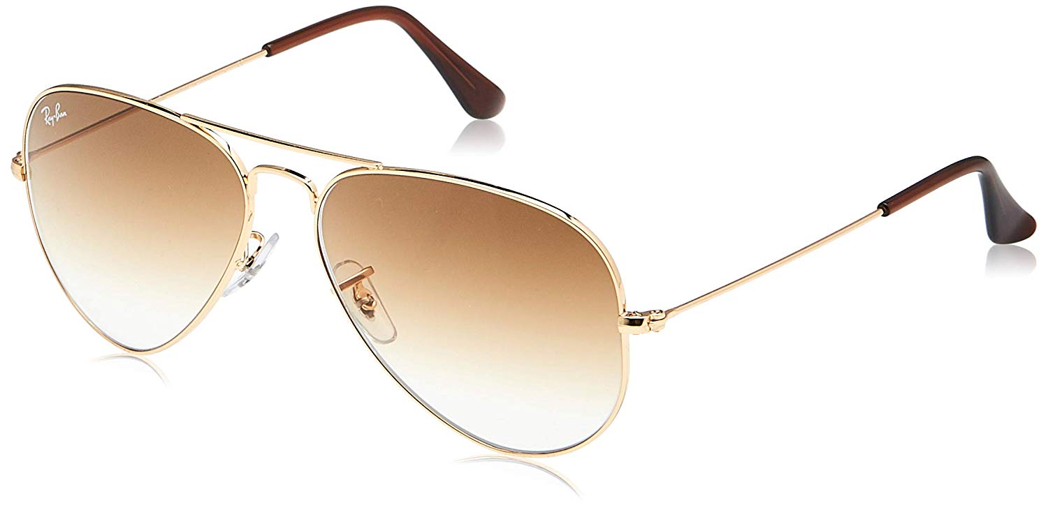 Ray-Ban Unisex RB3025 Aviator Sunglasses 58mm Ray-Ban Unisex RB3025 Aviator Sunglasses 58mm