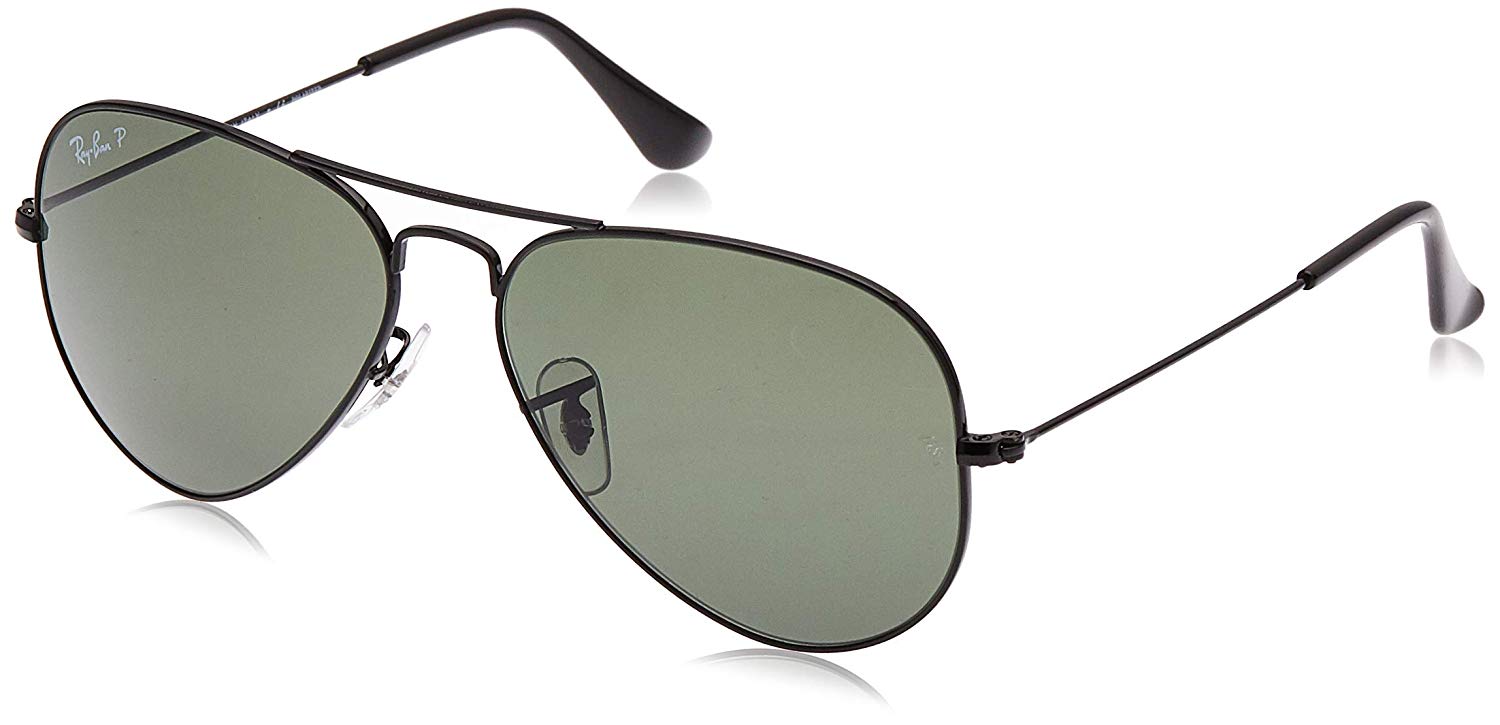 Ray-Ban Unisex RB3025 Aviator Polarized Sunglasses 55mm Ray-Ban Unisex RB3025 Aviator Polarized Sunglasses 55mm