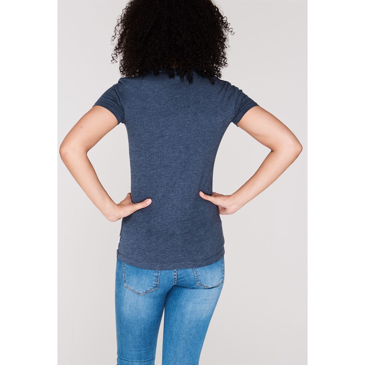 Lee Cooper Large Logo Stamp T Shirt Ladies Crew Neck Tee Top Short Sleeve Lee Cooper Large Logo Stamp T Shirt Ladies Crew Neck Tee Top Short Sleeve