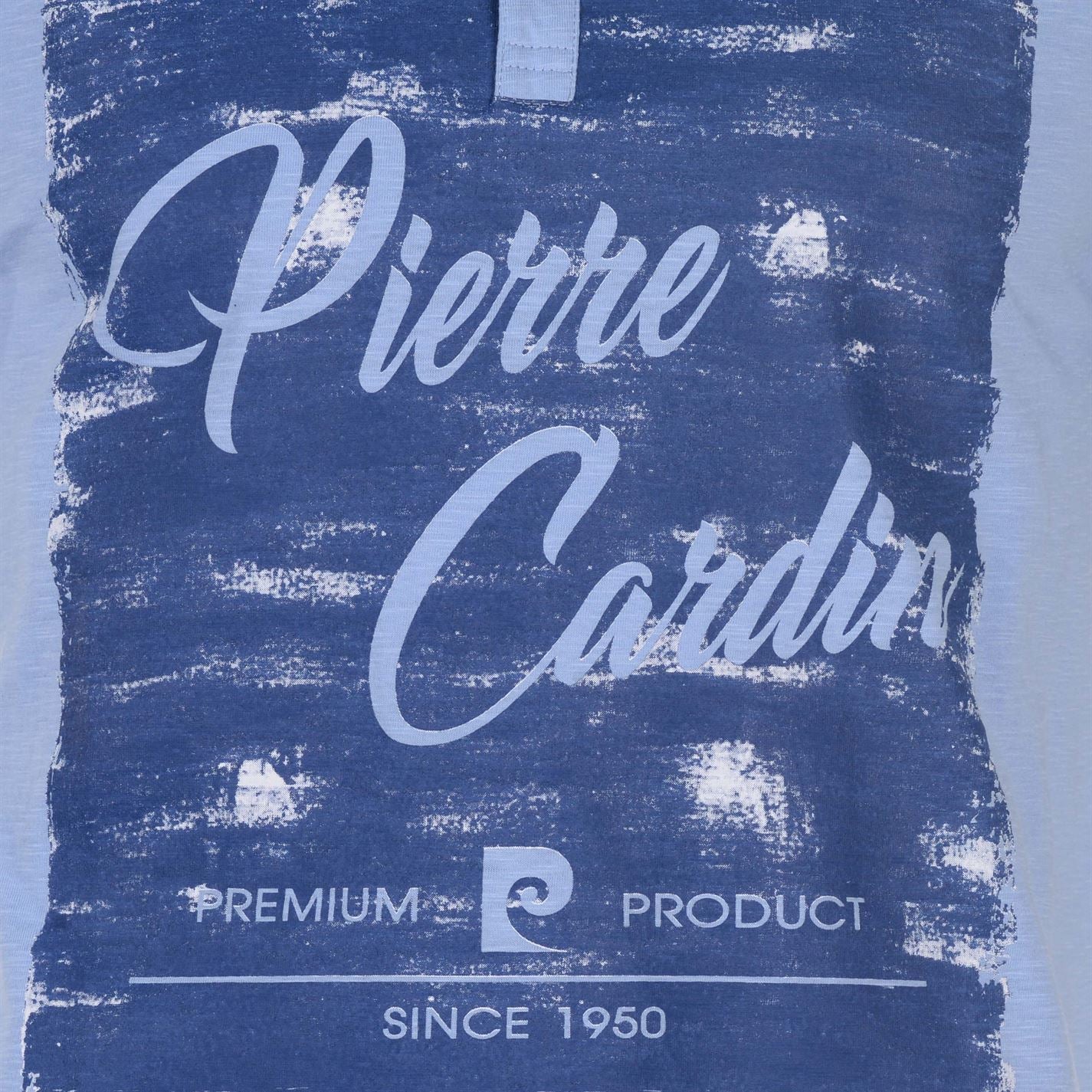 Pierre Cardin Mens Print Y Neck T Shirt V Tee Top Short Sleeve Cotton Pierre Cardin Mens Print Y Neck T Shirt V Tee Top Short Sleeve Cotton