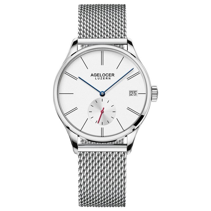 AGELOCER Switzerland Luxury Brand Watches Women Waterproof Stainless Steel Automatic Watch Ladies Sapphires Lens Bracelet Watch AGELOCER Switzerland Luxury Brand Watches Women Waterproof Stainless Steel Automatic Watch Ladies Sapphires Lens Bracelet Watch