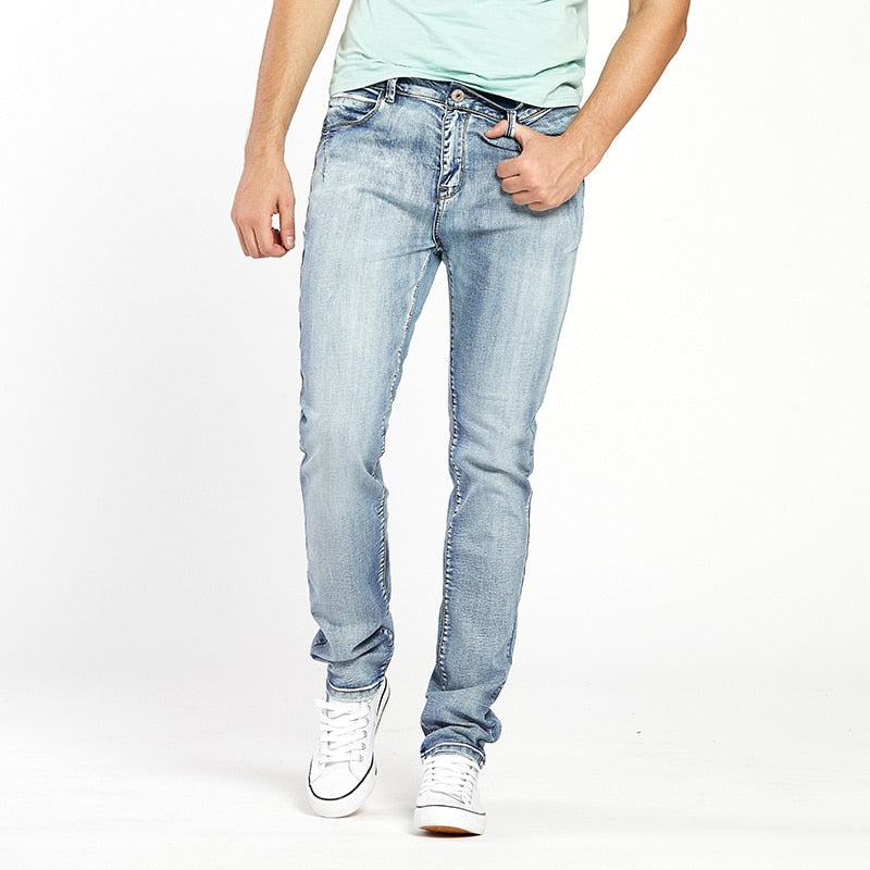 Drizzte Brand Mens Jeans Trendy Stretch Blue Grey Denim Men Slim Fit Jeans Trousers Pants Size 30 32 34 35 36 38 40 42 44 Jean Drizzte Brand Mens Jeans Trendy Stretch Blue Grey Denim Men Slim Fit Jeans Trousers Pants Size 30 32 34 35 36 38 40 42 44 Jean