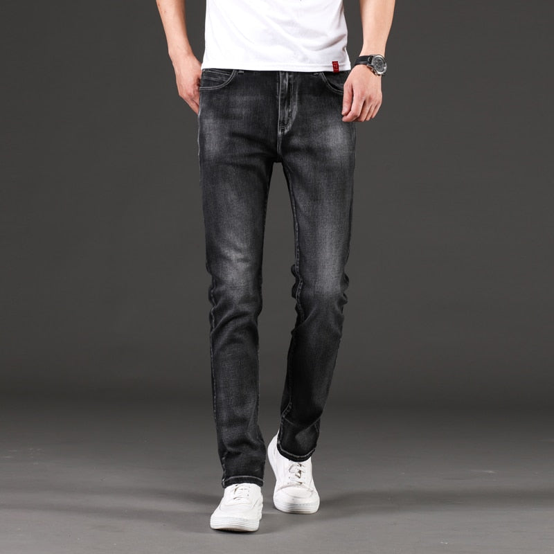 Drizzte Mens 2018 New Plus Size 28-46 Black Grey Stretch Slim Fit Jeans Denim Jean Mens Larger Big Man Pants 42 44 46 Drizzte Mens 2018 New Plus Size 28-46 Black Grey Stretch Slim Fit Jeans Denim Jean Mens Larger Big Man Pants 42 44 46