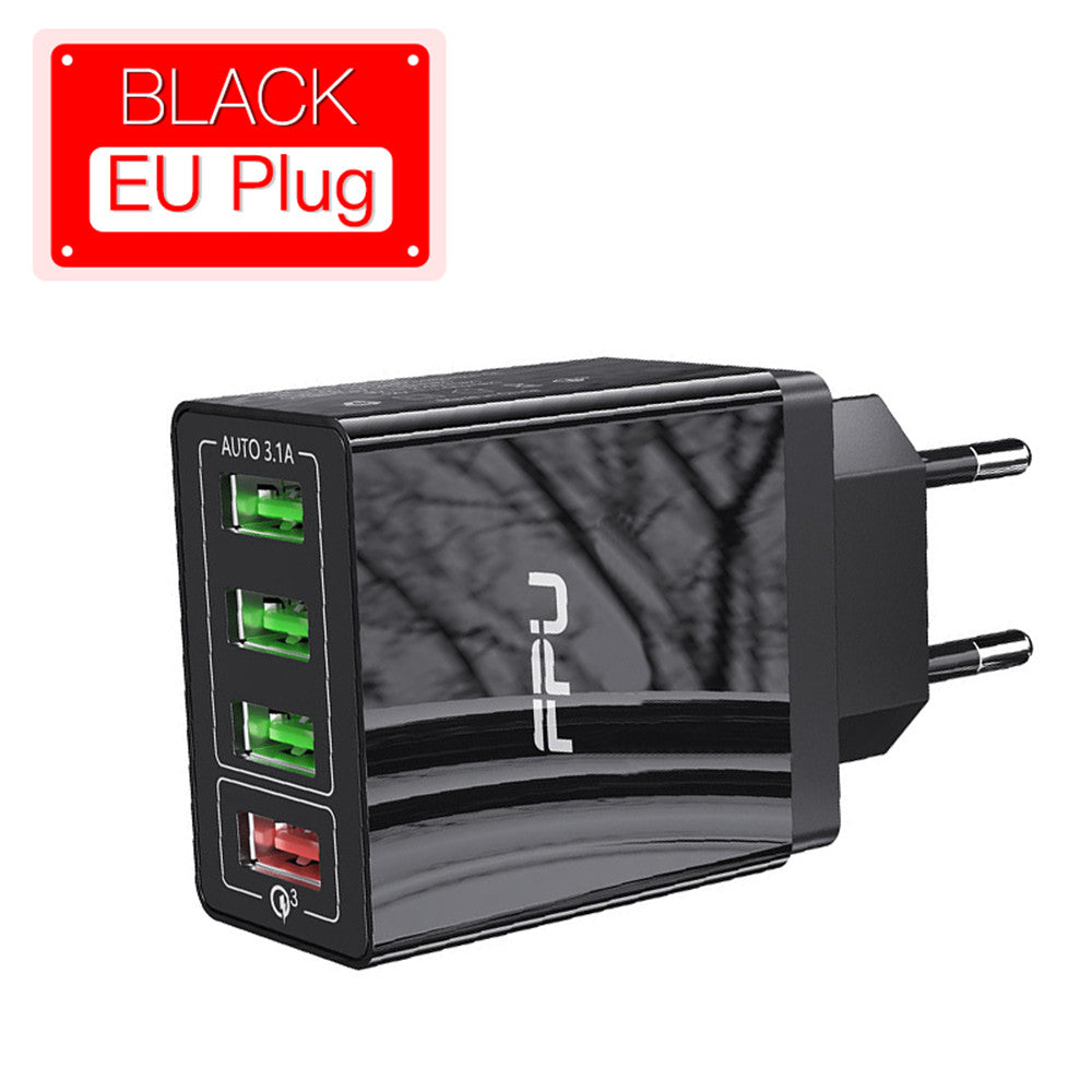 FPU USB Charger Quick Charge 3.0 Fast Charger QC3.0 QC Multi Plug Adapter Wall Mobile Phone Charger For iPhone Samsung Xiaomi Mi FPU USB Charger Quick Charge 3.0 Fast Charger QC3.0 QC Multi Plug Adapter Wall Mobile Phone Charger For iPhone Samsung Xiaomi Mi
