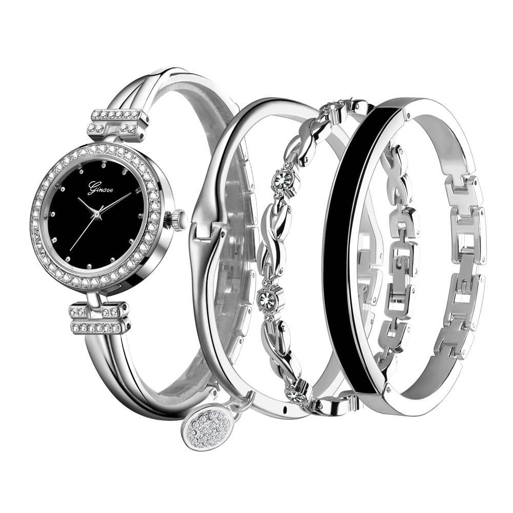 Ginave Watch Women Rose Gold Diamond Bracelet Watch Luxury Jewelry Ladies Female Girl Hour Casual Quartz Wristwatches 50pcs/lot Ginave Watch Women Rose Gold Diamond Bracelet Watch Luxury Jewelry Ladies Female Girl Hour Casual Quartz Wristwatches 50pcs/lot