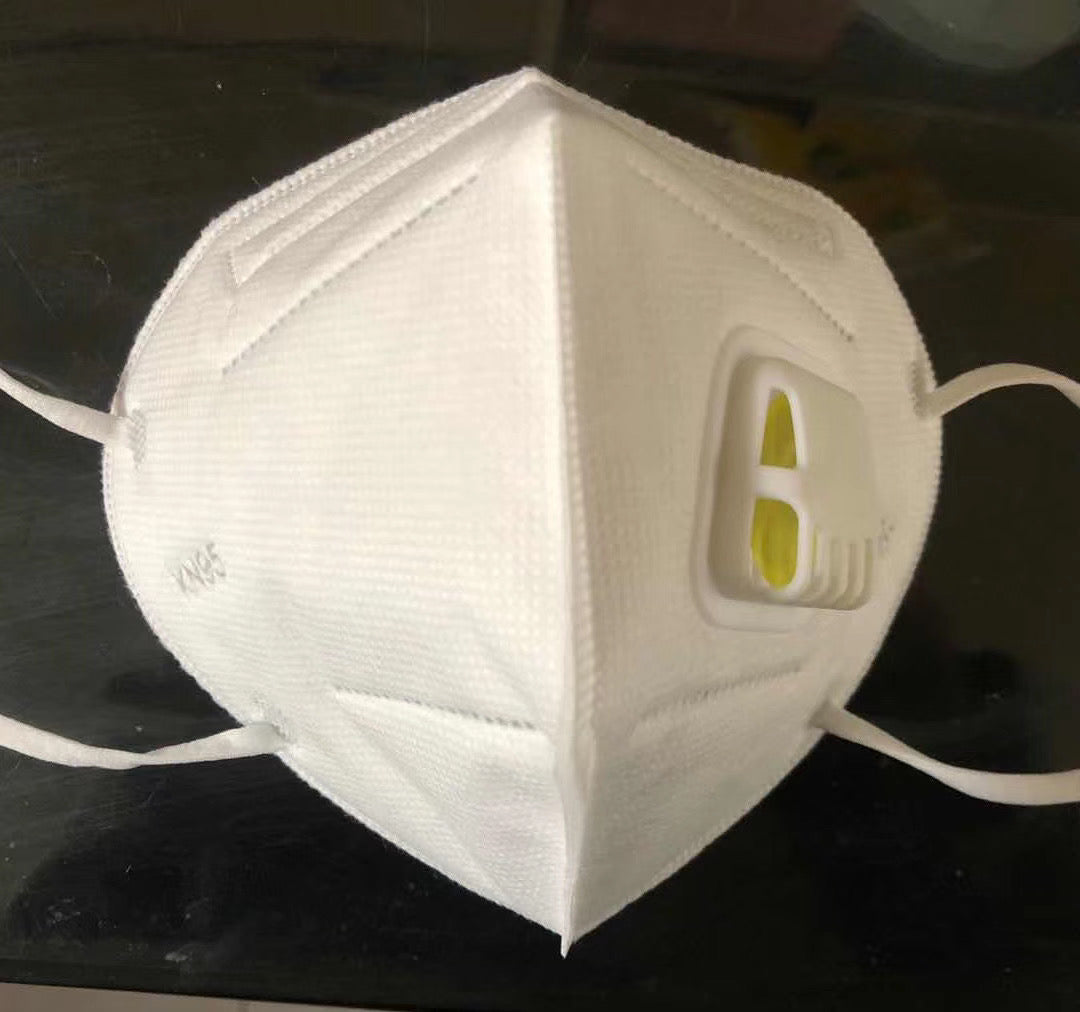 FFP2 KN95 N95 Face Mask With Vent Valve Medical Surgical Flu Virus Bacteria FFP2 KN95 N95 Face Mask With Vent Valve Medical Surgical Flu Virus Bacteria