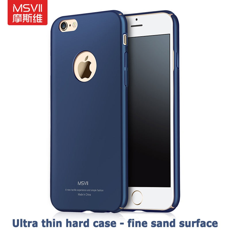Msvii Brand Luxury Silm scrub phone case For iphone 6 case 6S cover hard plastic Back case For iphone 6s plus 6 plus cover cases Msvii Brand Luxury Silm scrub phone case For iphone 6 case 6S cover hard plastic Back case For iphone 6s plus 6 plus cover cases