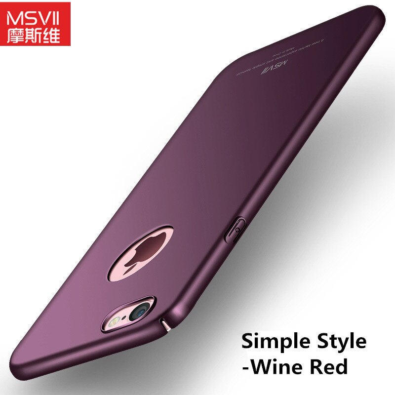 Msvii Brand Luxury Silm scrub phone case For iphone 6 case 6S cover hard plastic Back case For iphone 6s plus 6 plus cover cases Msvii Brand Luxury Silm scrub phone case For iphone 6 case 6S cover hard plastic Back case For iphone 6s plus 6 plus cover cases