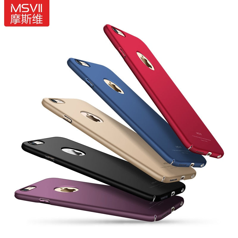 Msvii Brand Luxury Silm scrub phone case For iphone 6 case 6S cover hard plastic Back case For iphone 6s plus 6 plus cover cases Msvii Brand Luxury Silm scrub phone case For iphone 6 case 6S cover hard plastic Back case For iphone 6s plus 6 plus cover cases