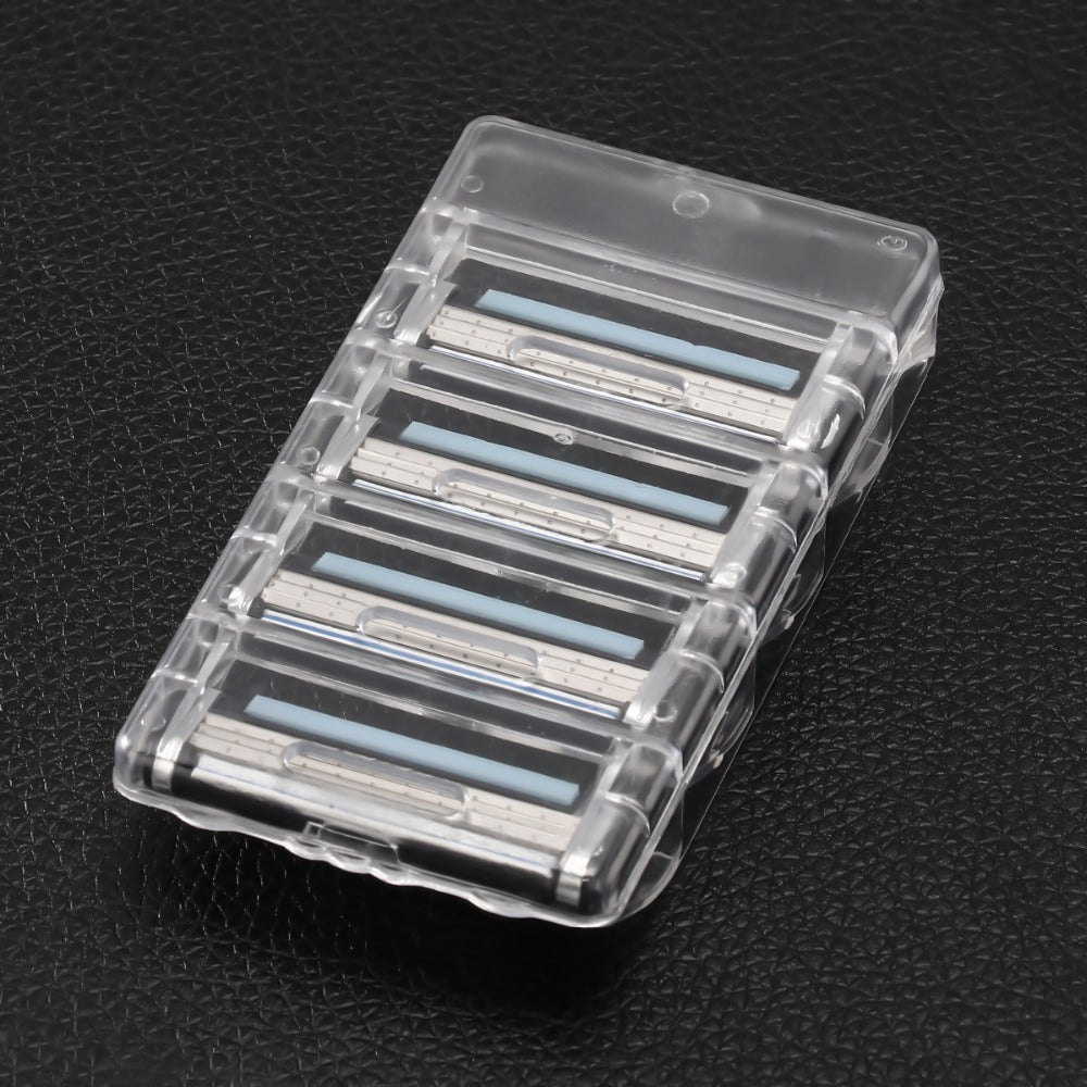 New Useful 4pcs/lot 3 Layer Razor Blades for Men Gile Shaver Blades Beauty Proglide Shaving Blades Refills Cartridge Blade New Useful 4pcs/lot 3 Layer Razor Blades for Men Gile Shaver Blades Beauty Proglide Shaving Blades Refills Cartridge Blade