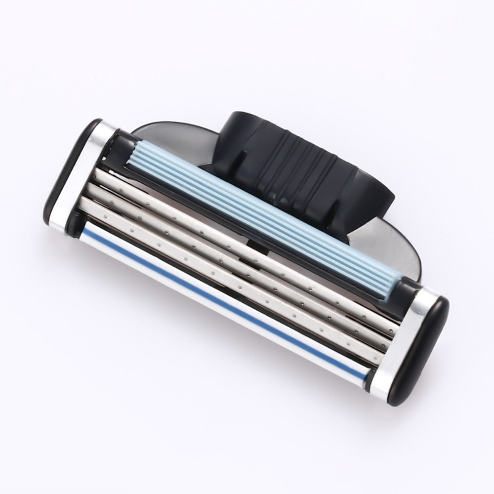 New Useful 4pcs/lot 3 Layer Razor Blades for Men Gile Shaver Blades Beauty Proglide Shaving Blades Refills Cartridge Blade New Useful 4pcs/lot 3 Layer Razor Blades for Men Gile Shaver Blades Beauty Proglide Shaving Blades Refills Cartridge Blade