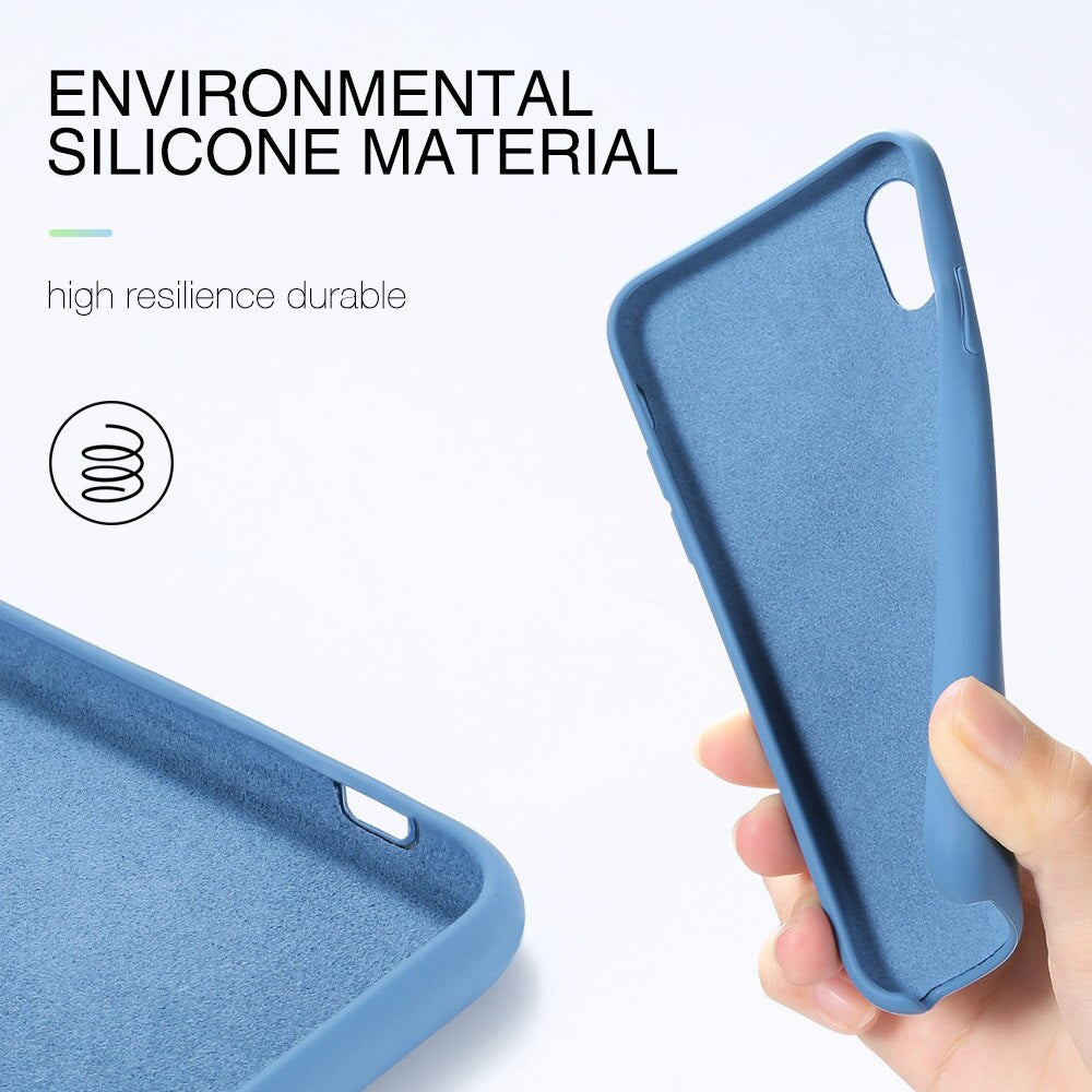 Original Silicone Case For iPhone 11 Pro Max X XS MAX XR 7 8 Cases Silicon Cover Funda For iPhone SE 6 6S 7 8 Plus Official Case 1 2 Original Silicone Case For iPhone 11 Pro Max X XS MAX XR 7 8 Cases Silicon Cover Funda For iPhone SE 6 6S 7 8 Plus Official Case 1 2